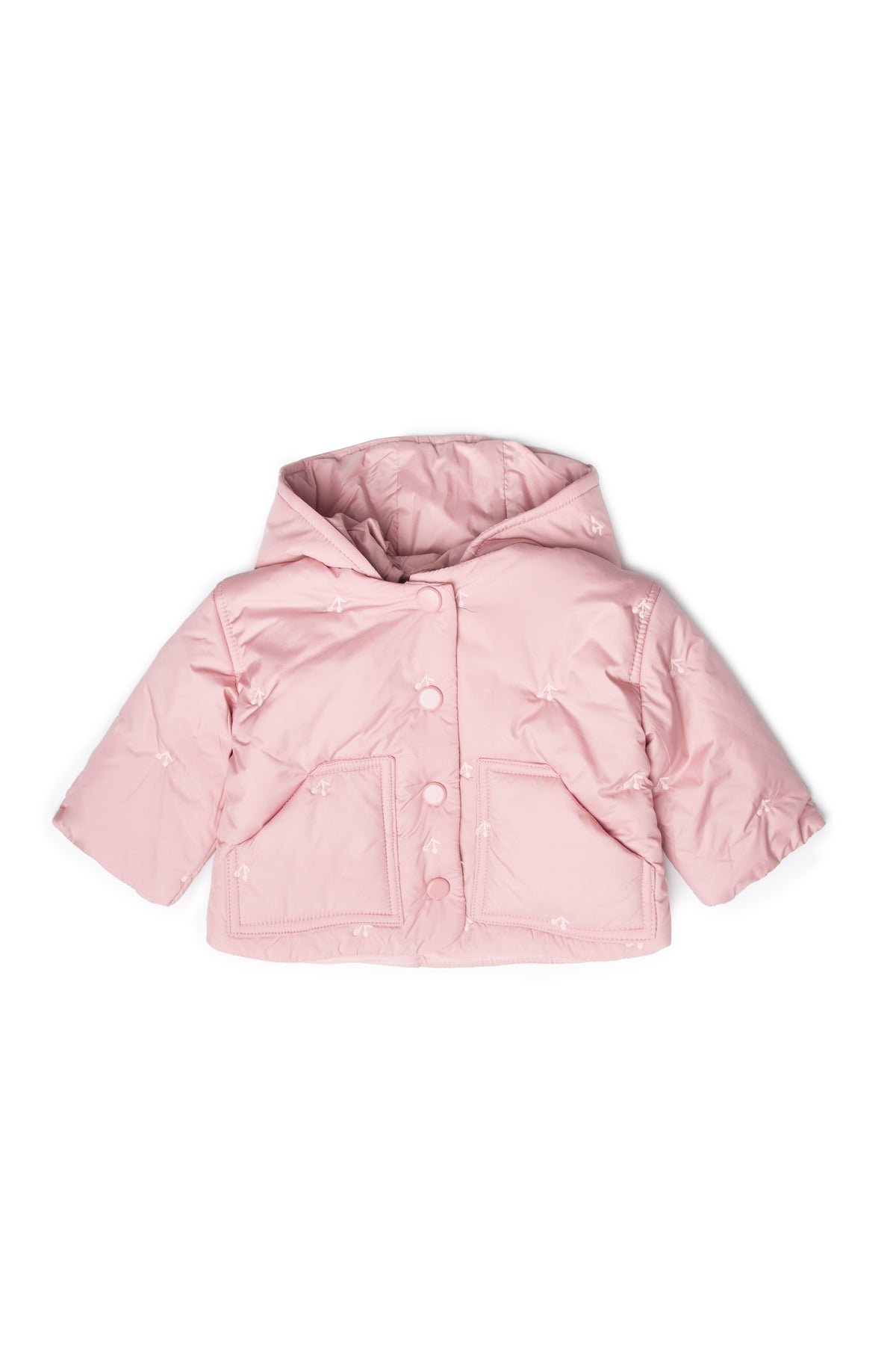 Cherry Hood Coat in Blossom by Lola