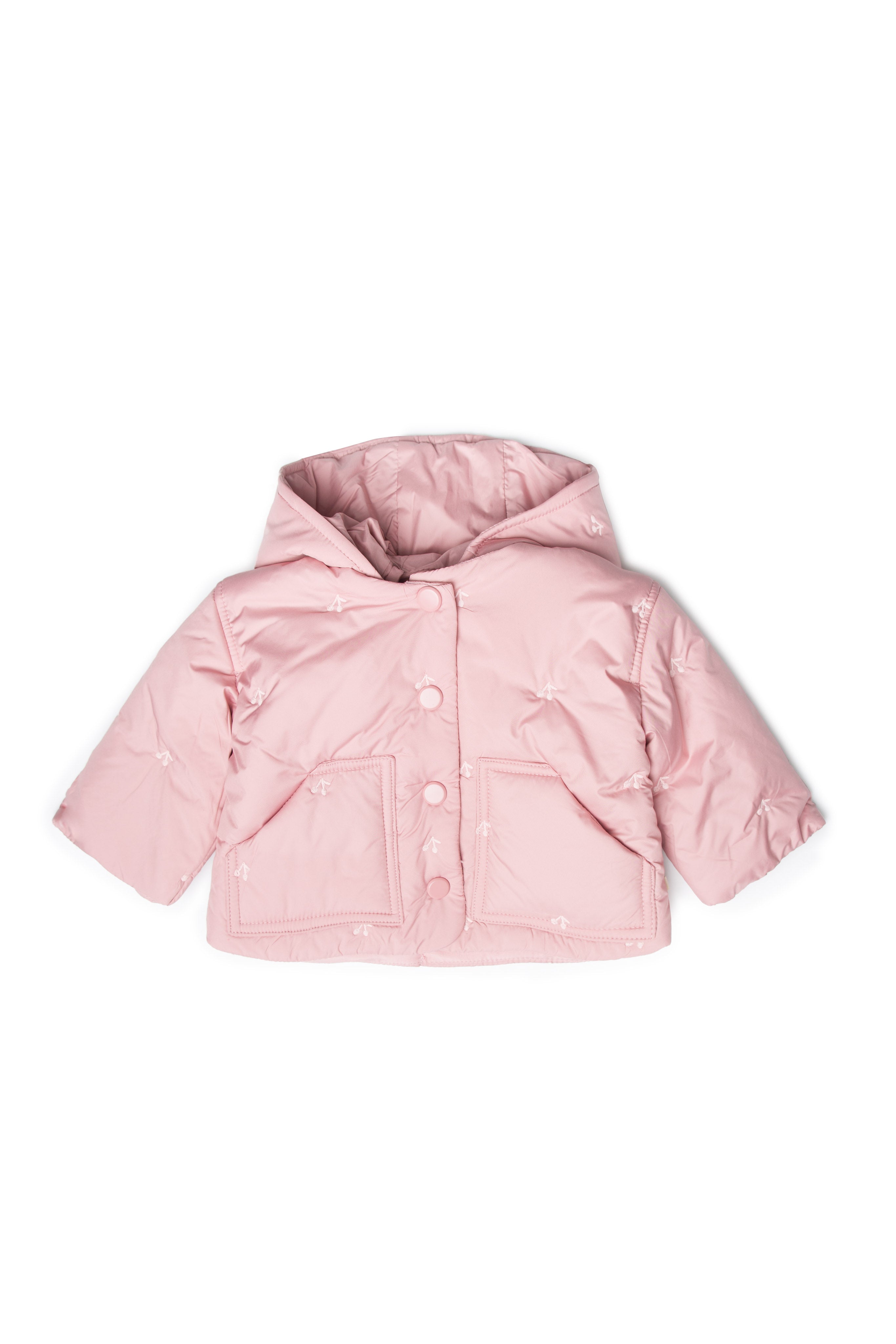 Cherry Hood Coat in Blossom by Lola