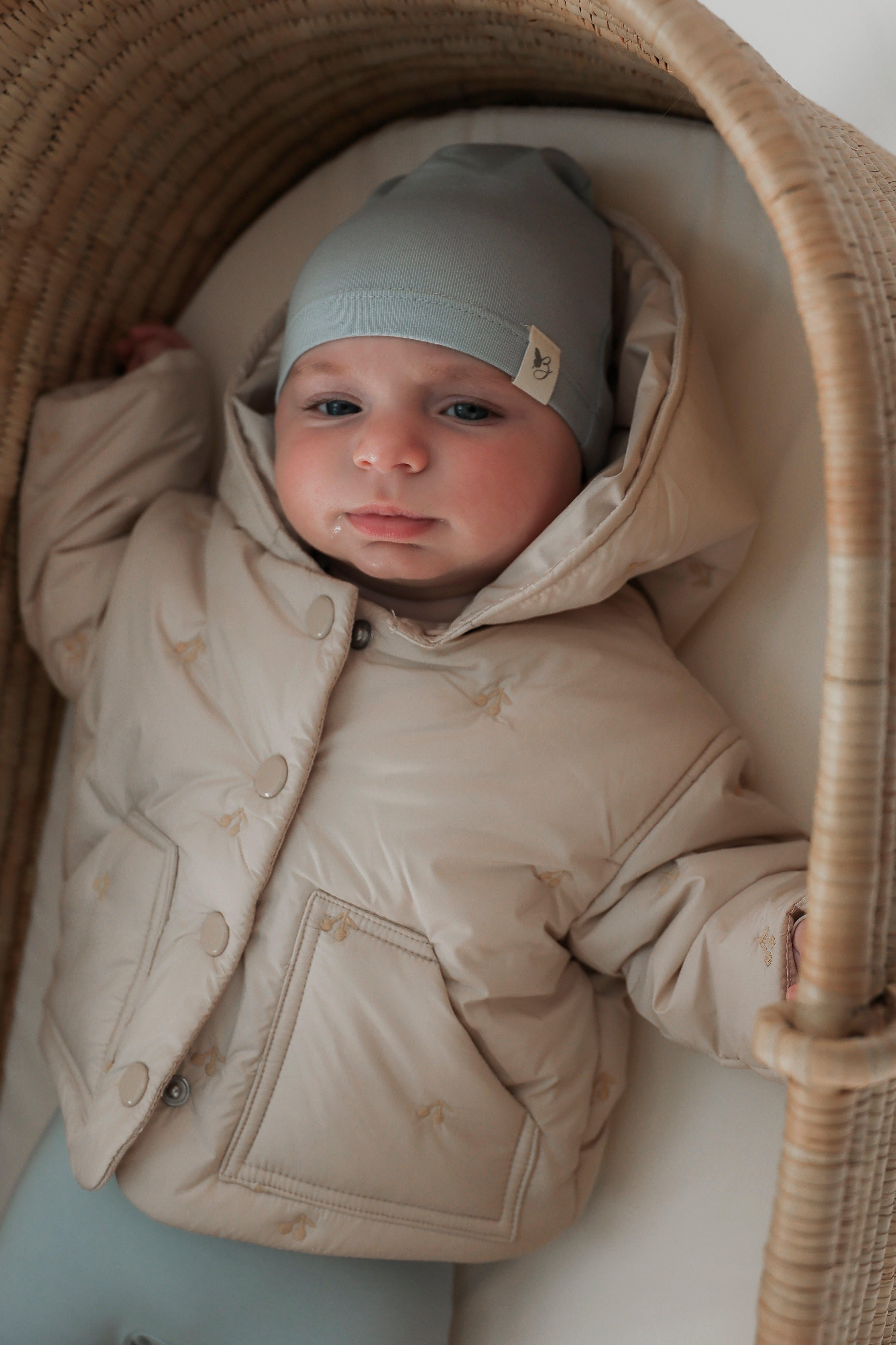 Cherry Hood Coat in by Lola