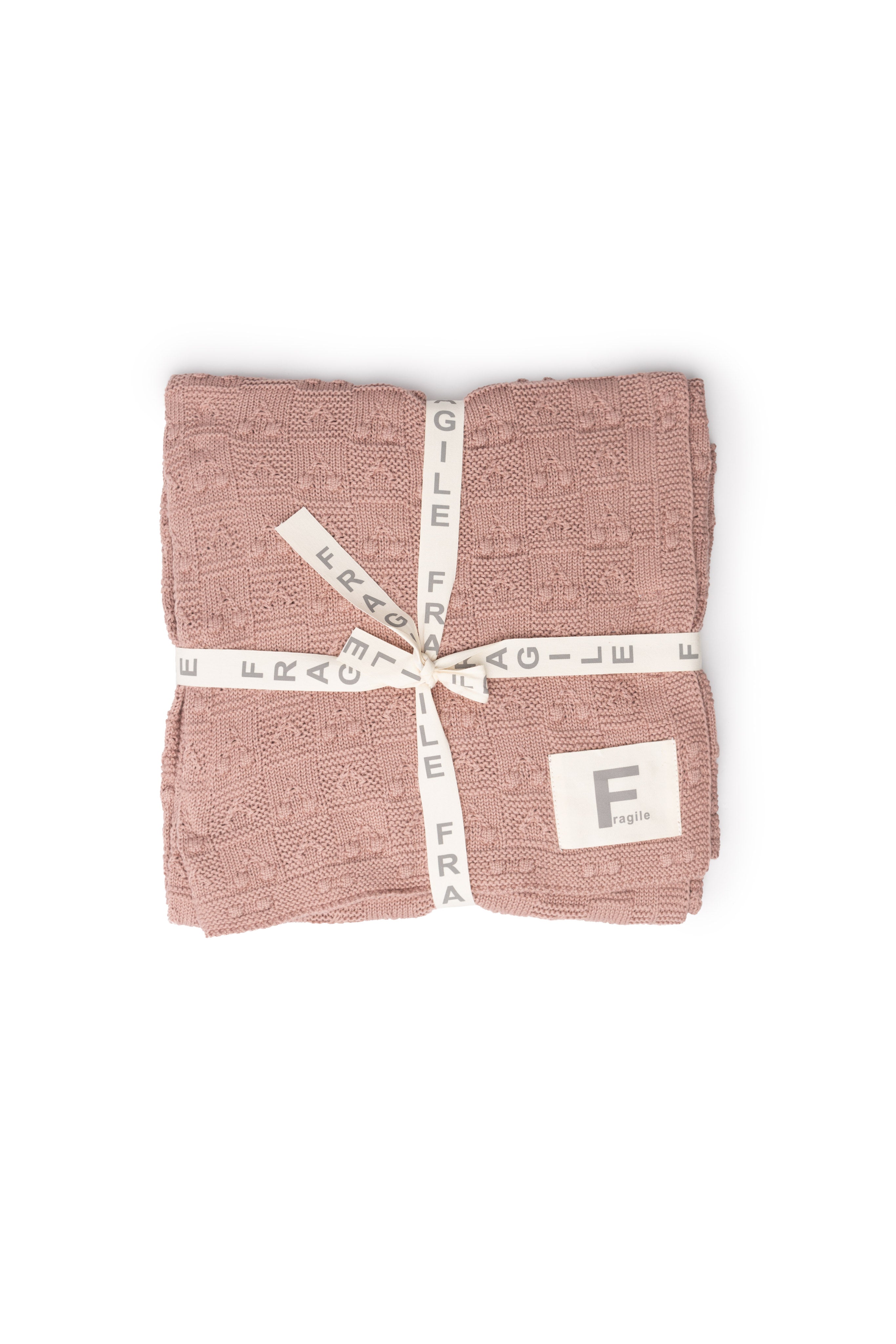 Textured Knit Blanket in by Fragile