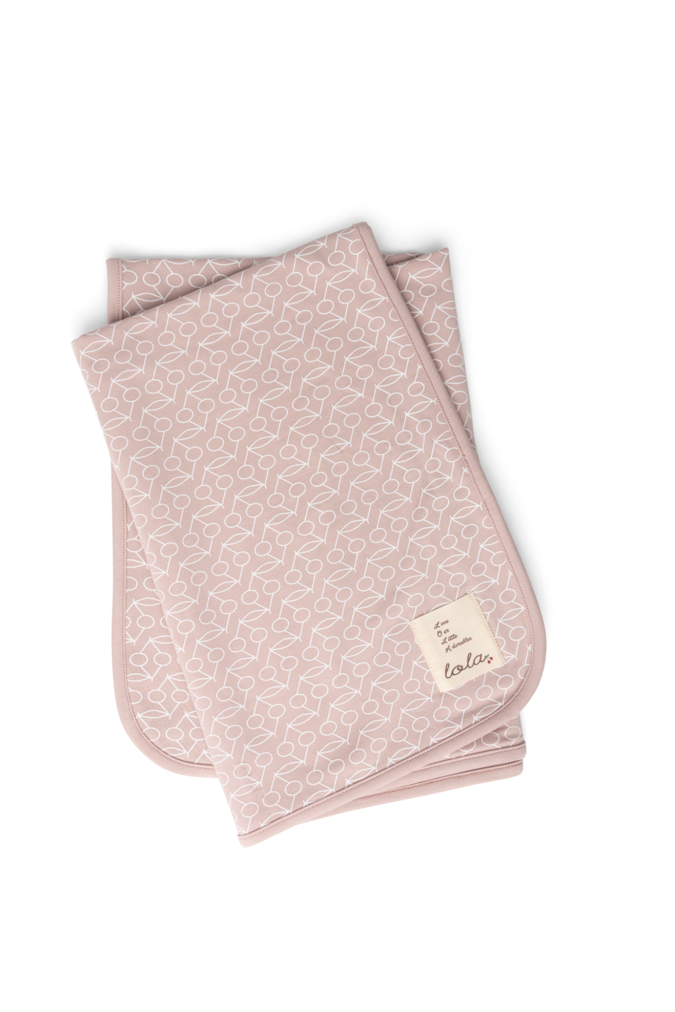 Cherry Print Blanket in by Lola