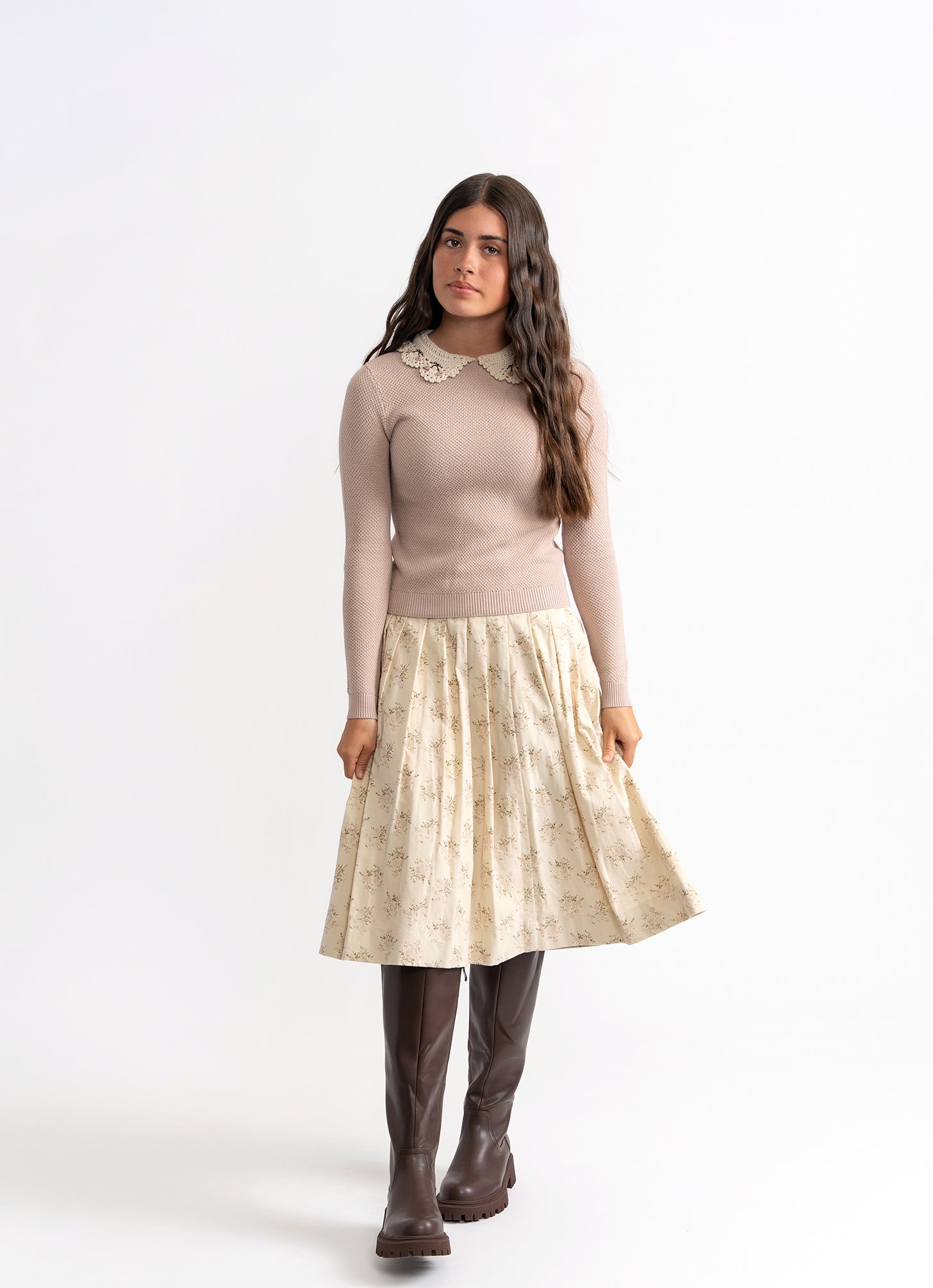 Crochet Collar Set in by Lola