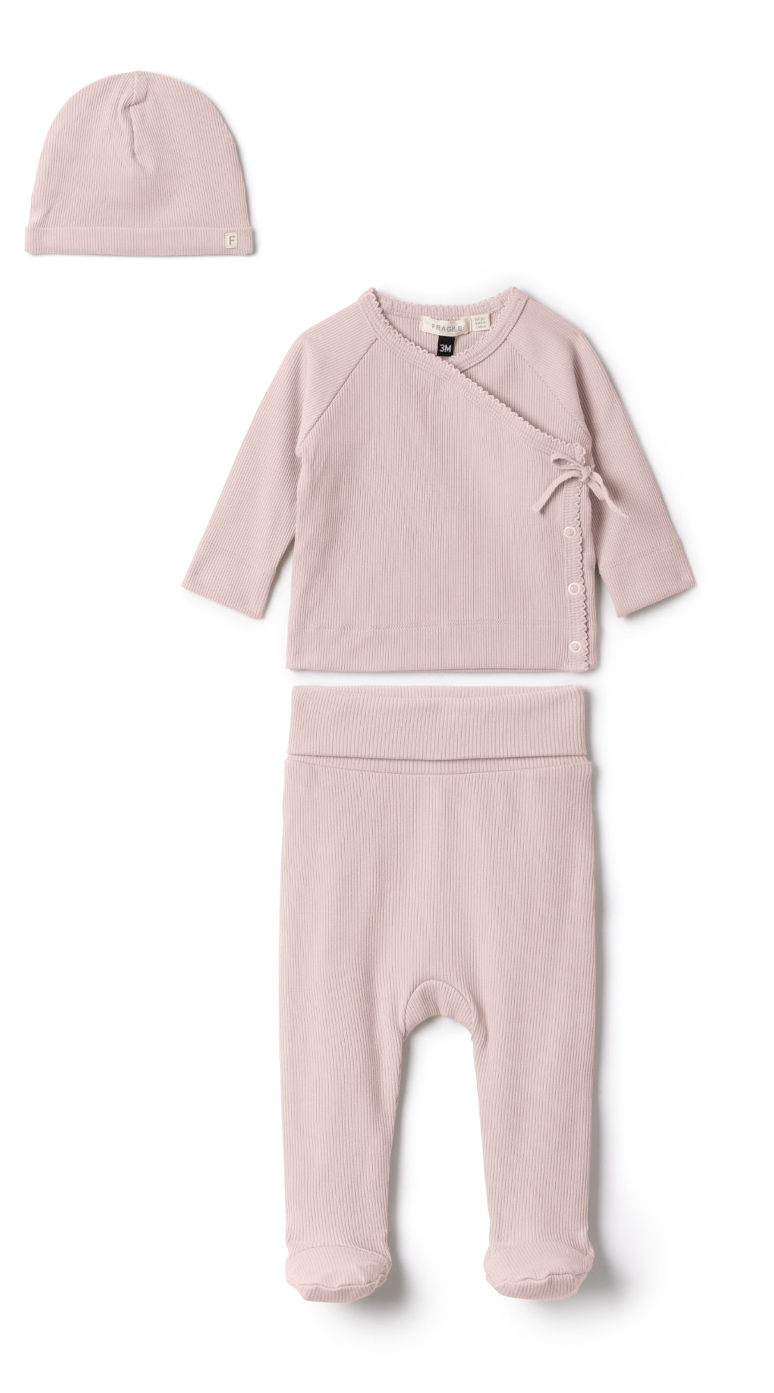 Ribbed Set in Primrose by Fragile