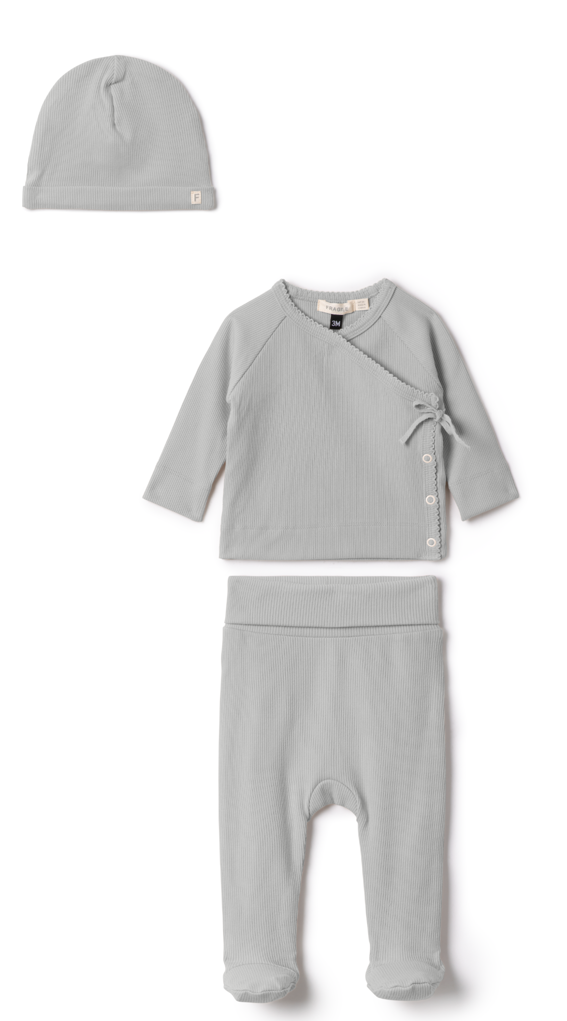 Ribbed Set in Seafoam by Fragile