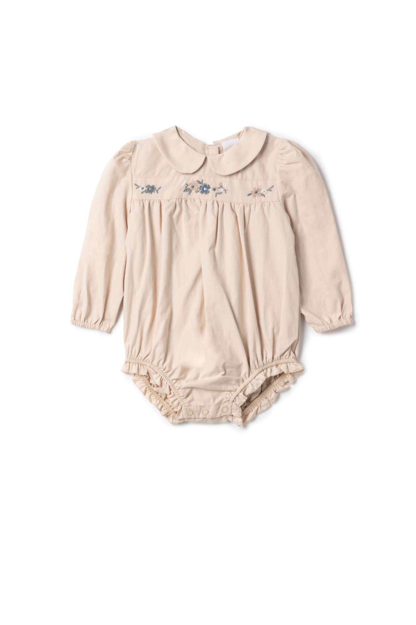 Floral Embroidered Bubble in Beige by Clô