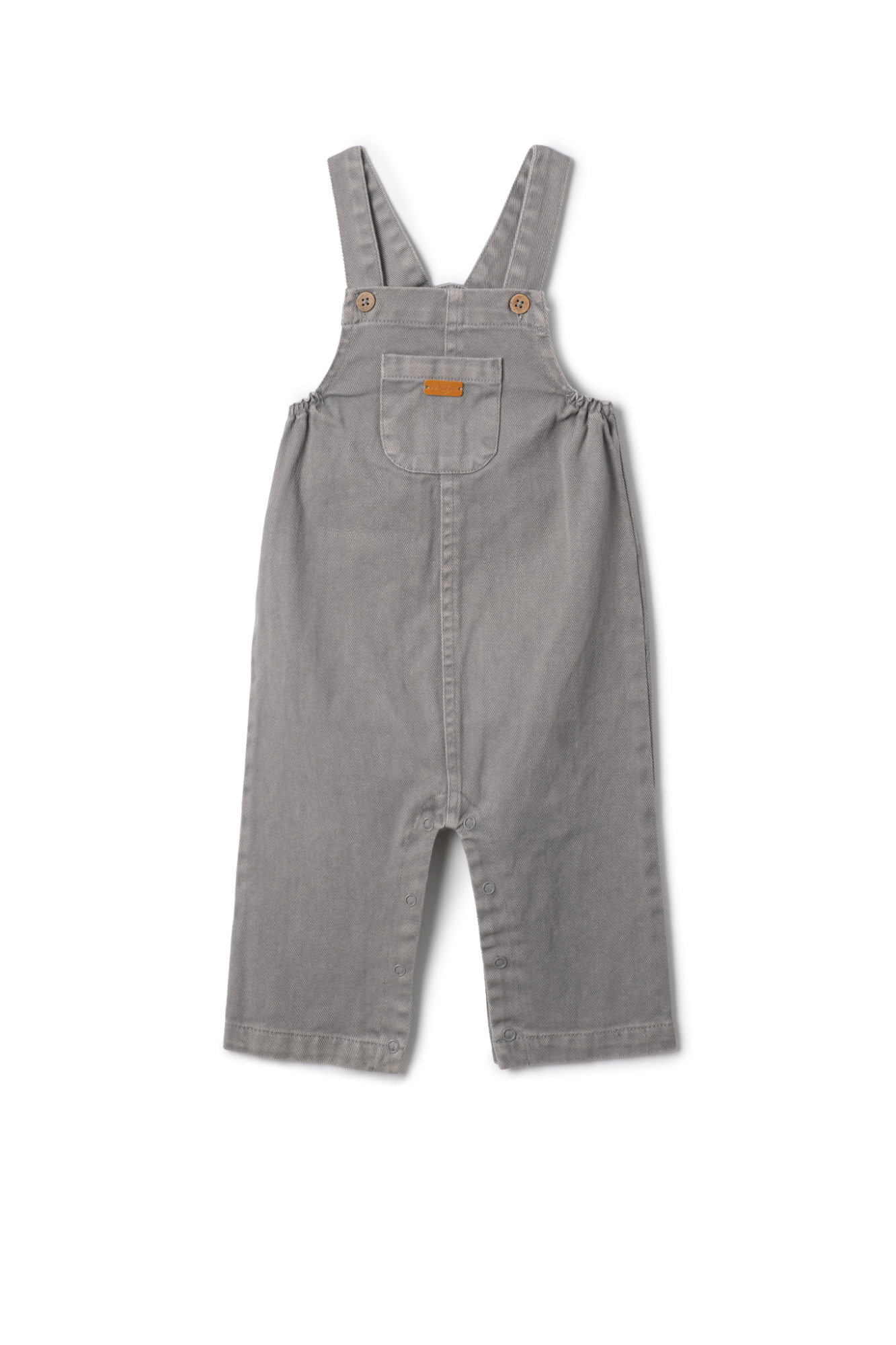 Denim Overall in Grey by Charlotte & George
