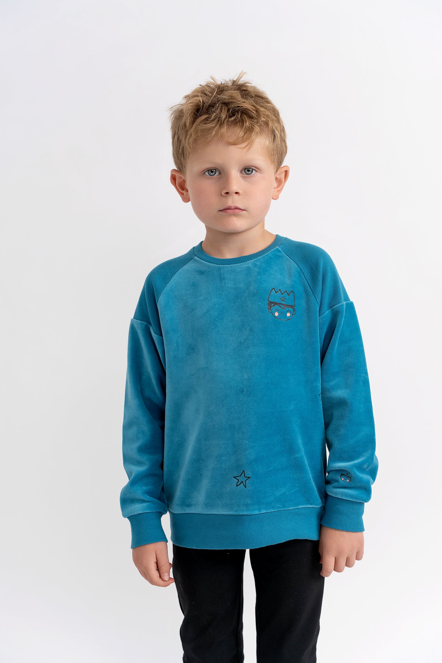 Prince Print Sweatshirt in by Charlotte & George