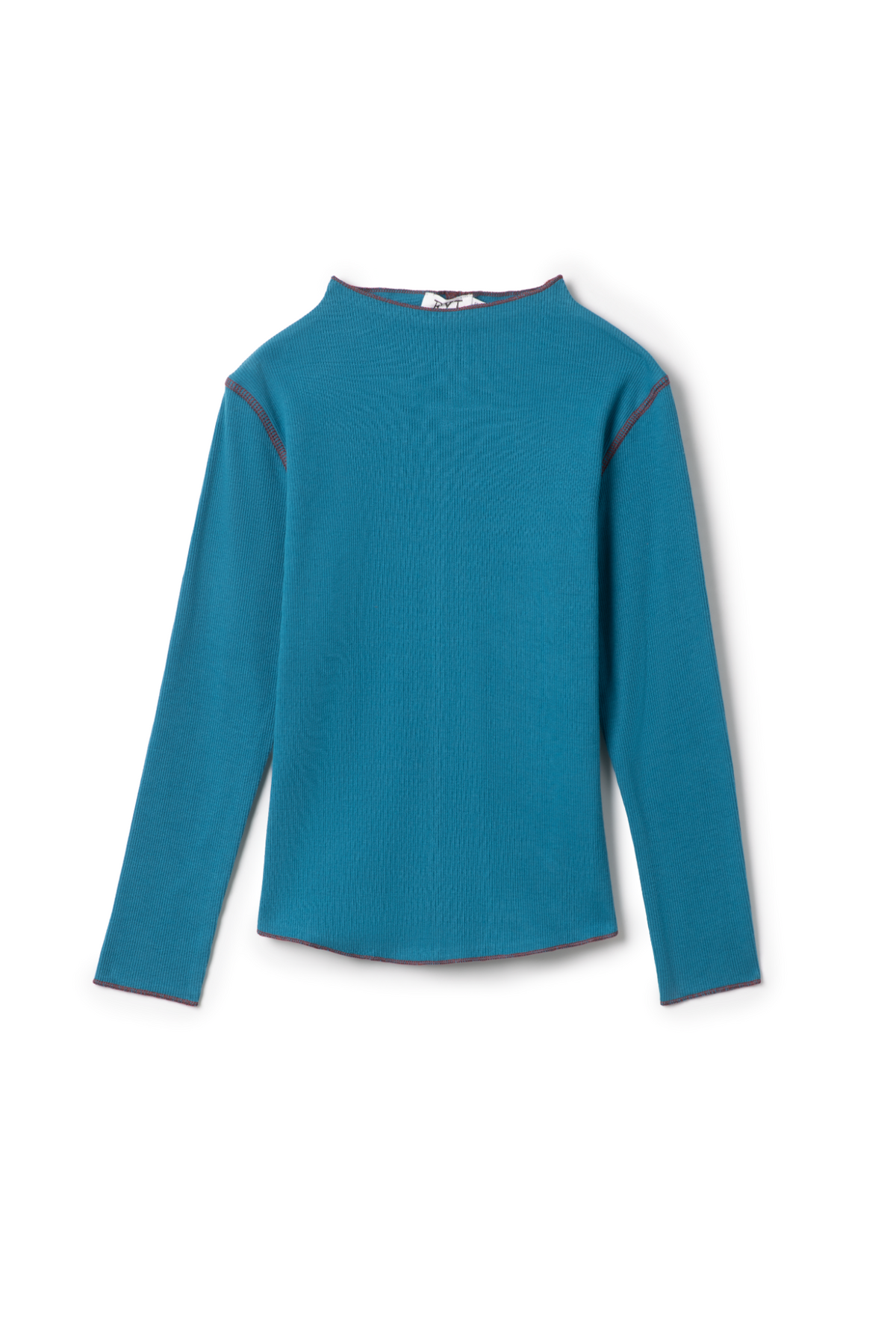 Fennel Ribbed Top in Bluejay by FYI