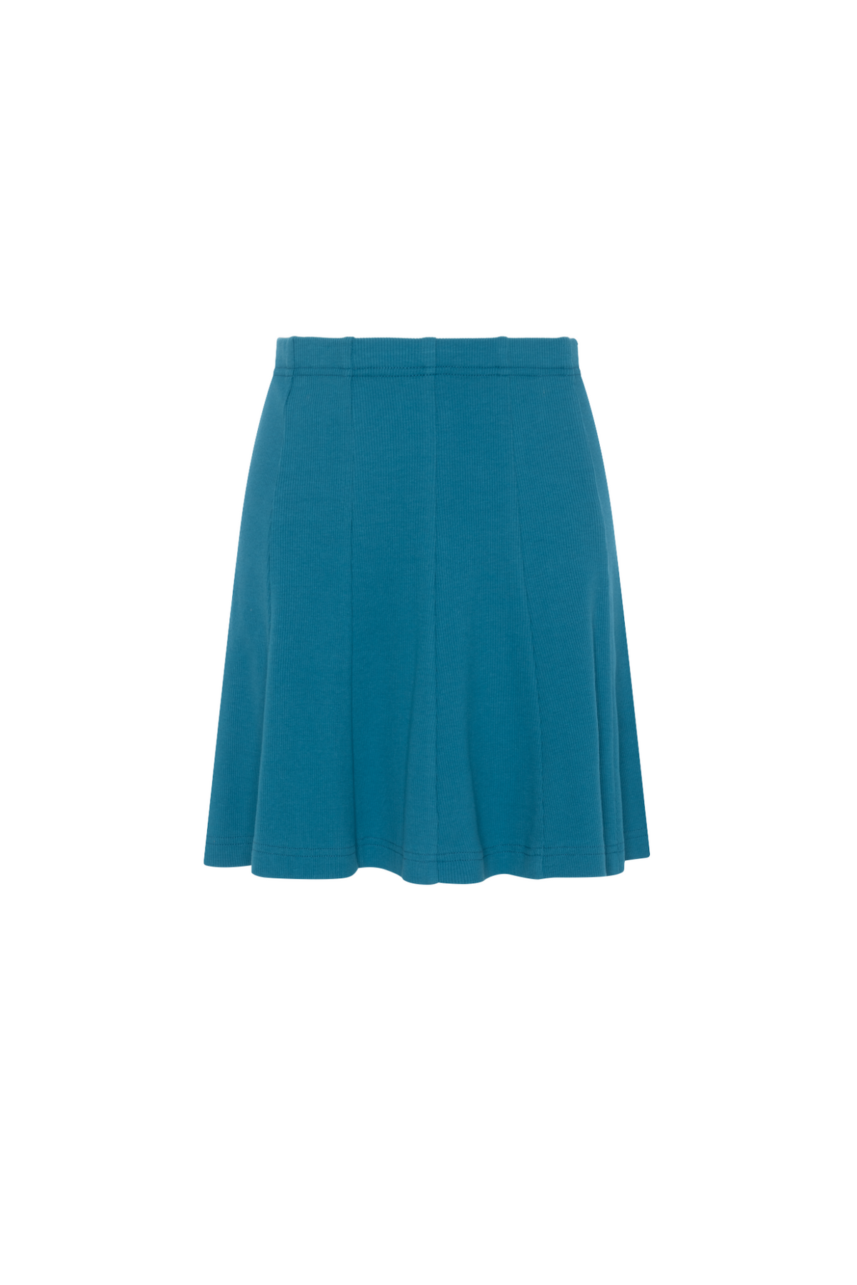 Ribbed Panel Skirt in Bluejay by FYI