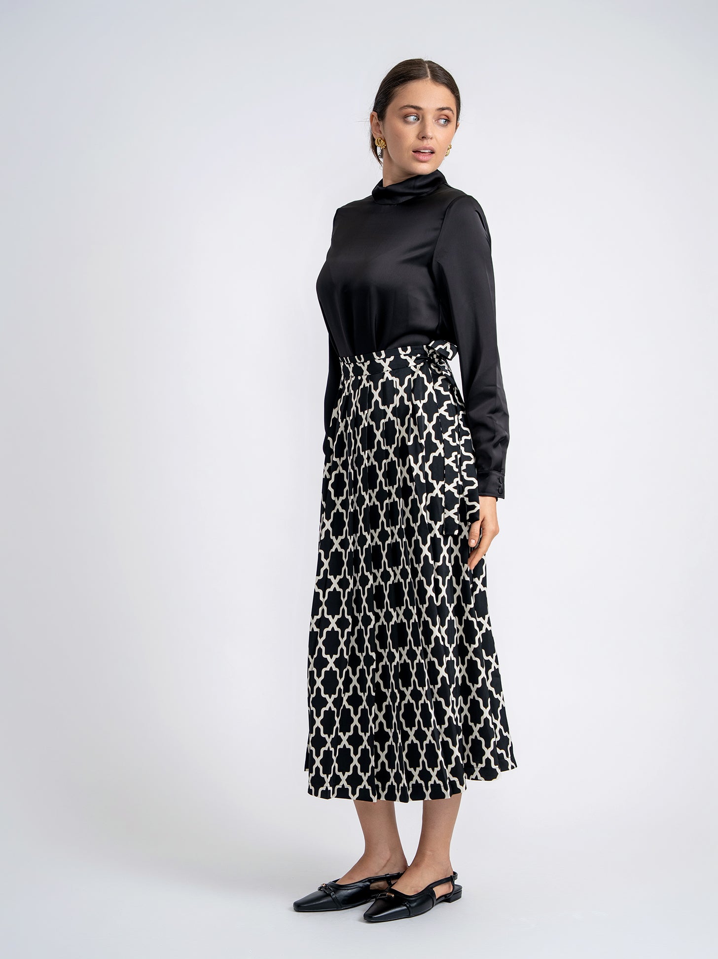 Button Down Blouse in by Aspect