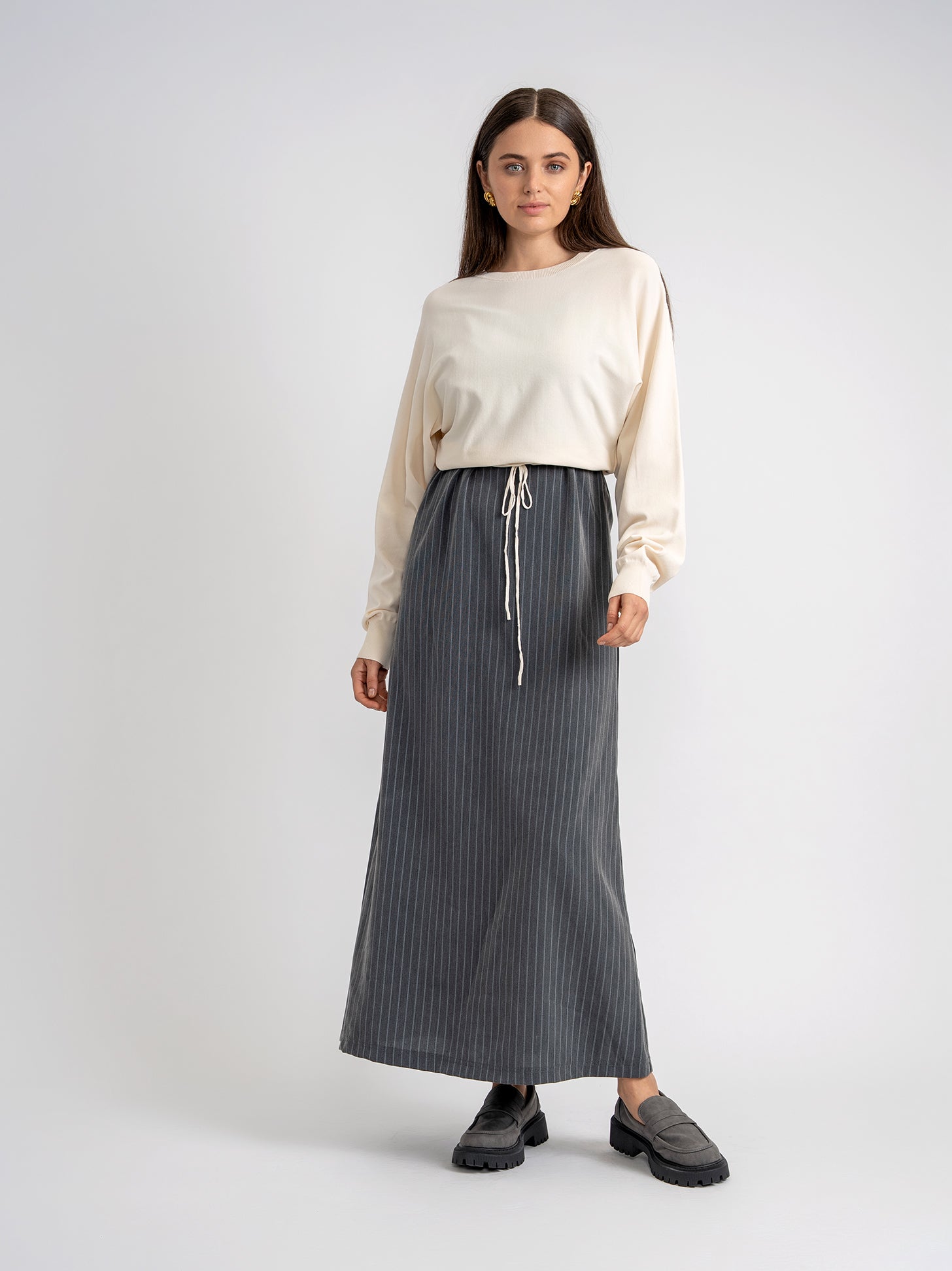 Dolman Crop Knit Top in by Ginger