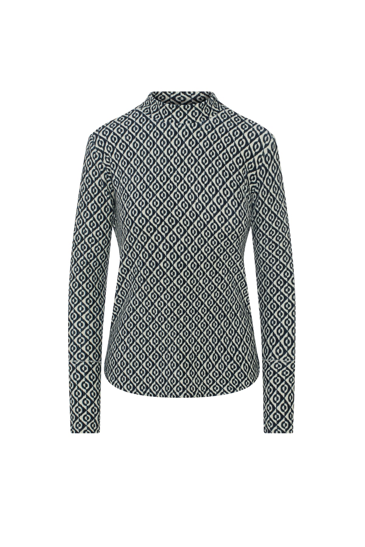 Jaquard Top in Black by Aspect