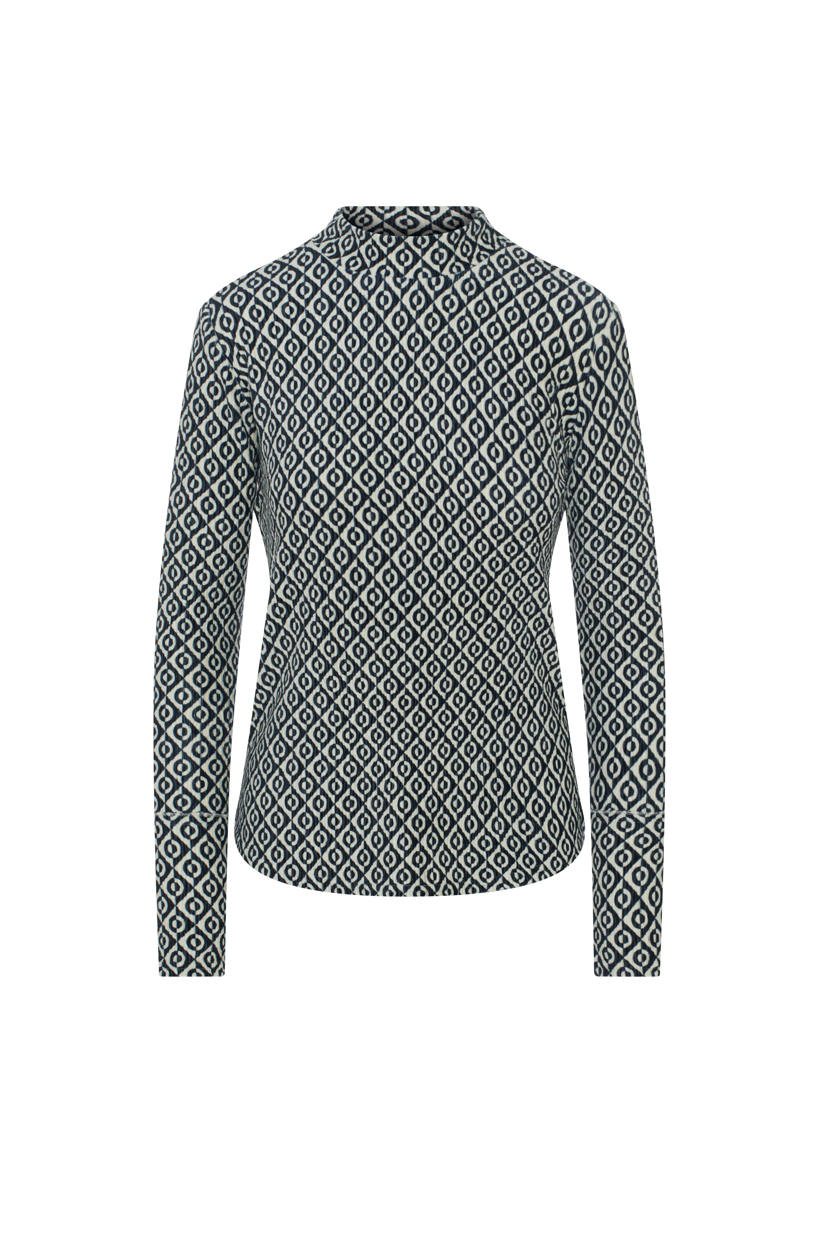 Jaquard Top in Black by Aspect