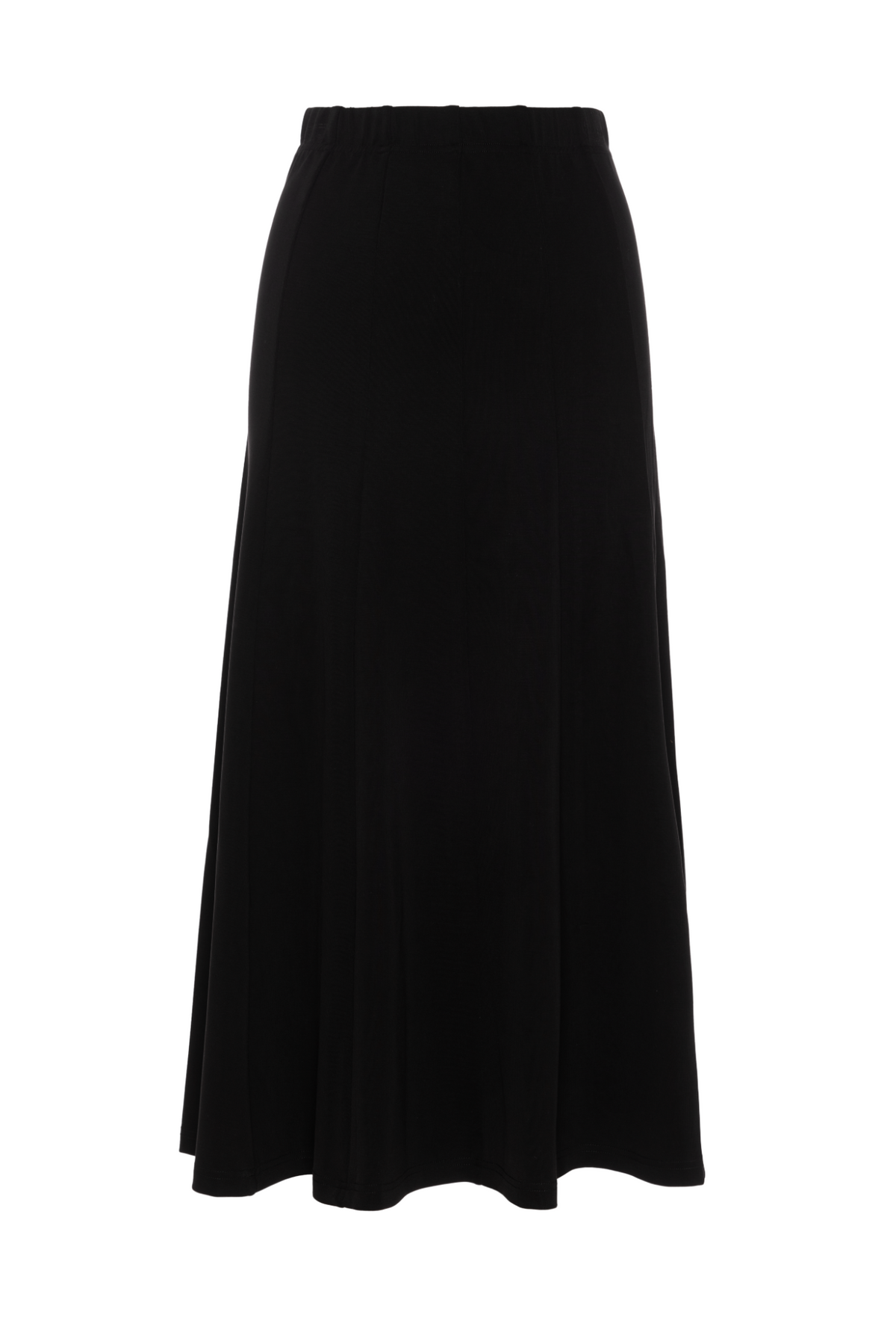 Midi Panel Skirt in Black by Aspect