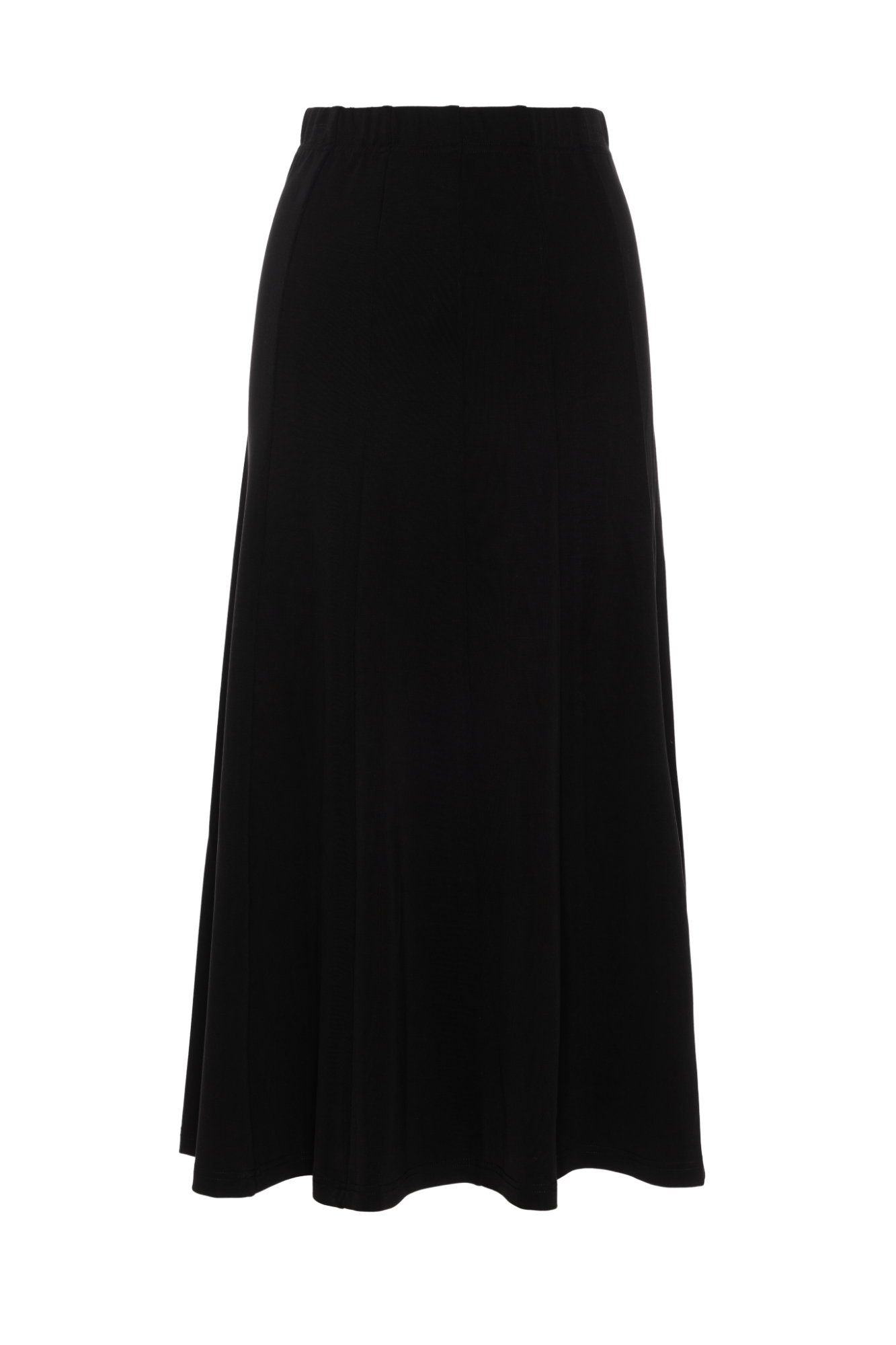 Midi Panel Skirt in Black by Aspect