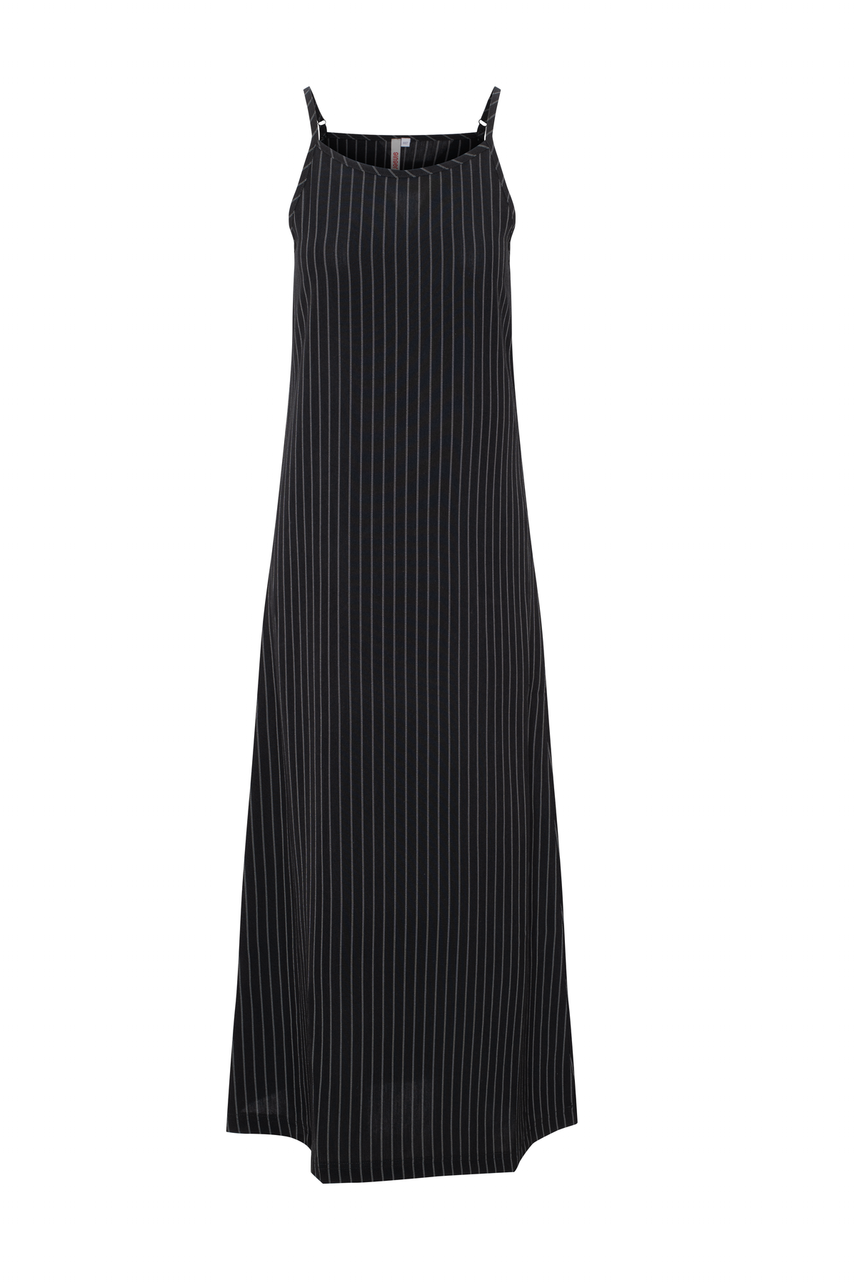 Stripped Midi Jumper in Black by Ginger