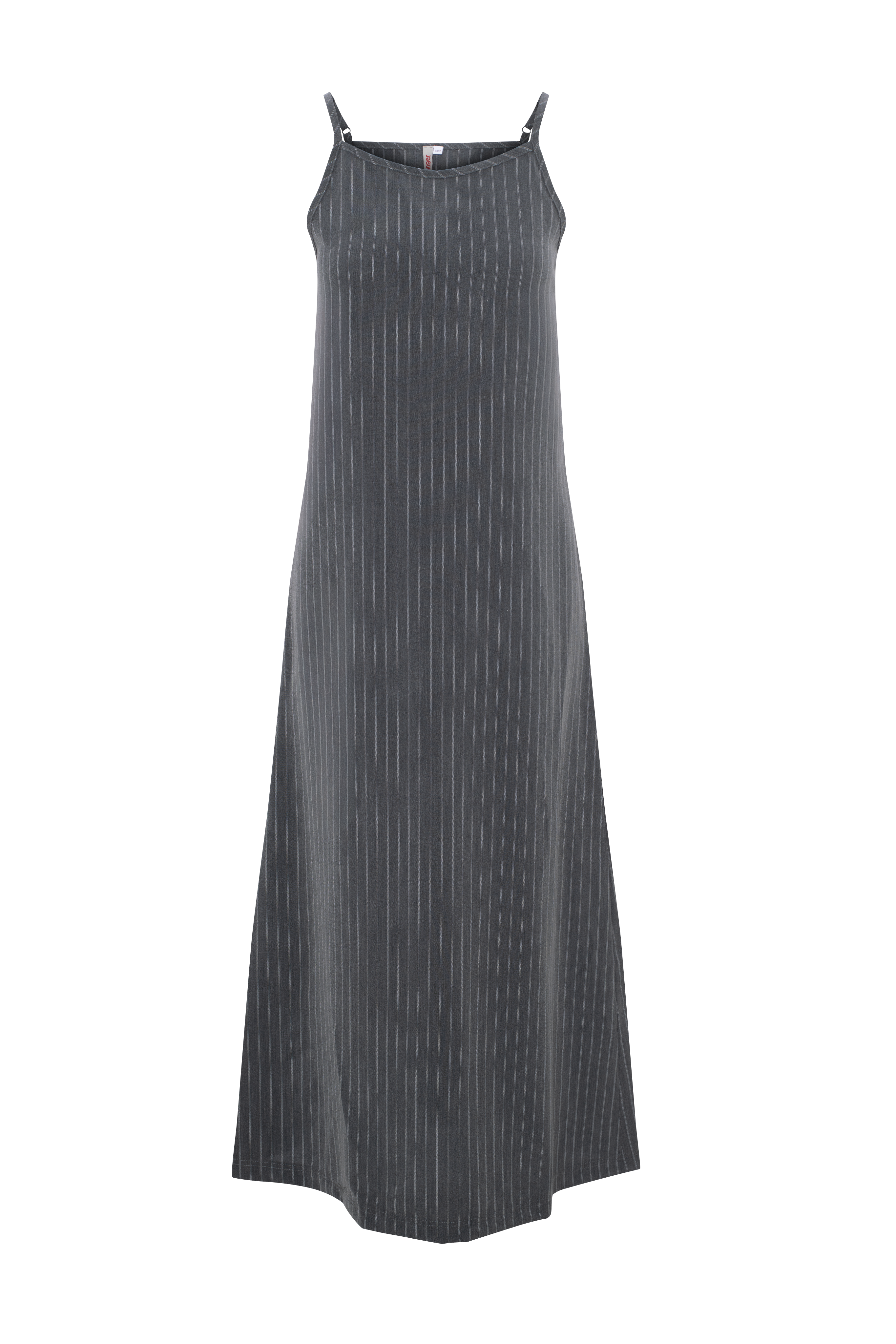 Stripped Midi Jumper in Grey by Ginger