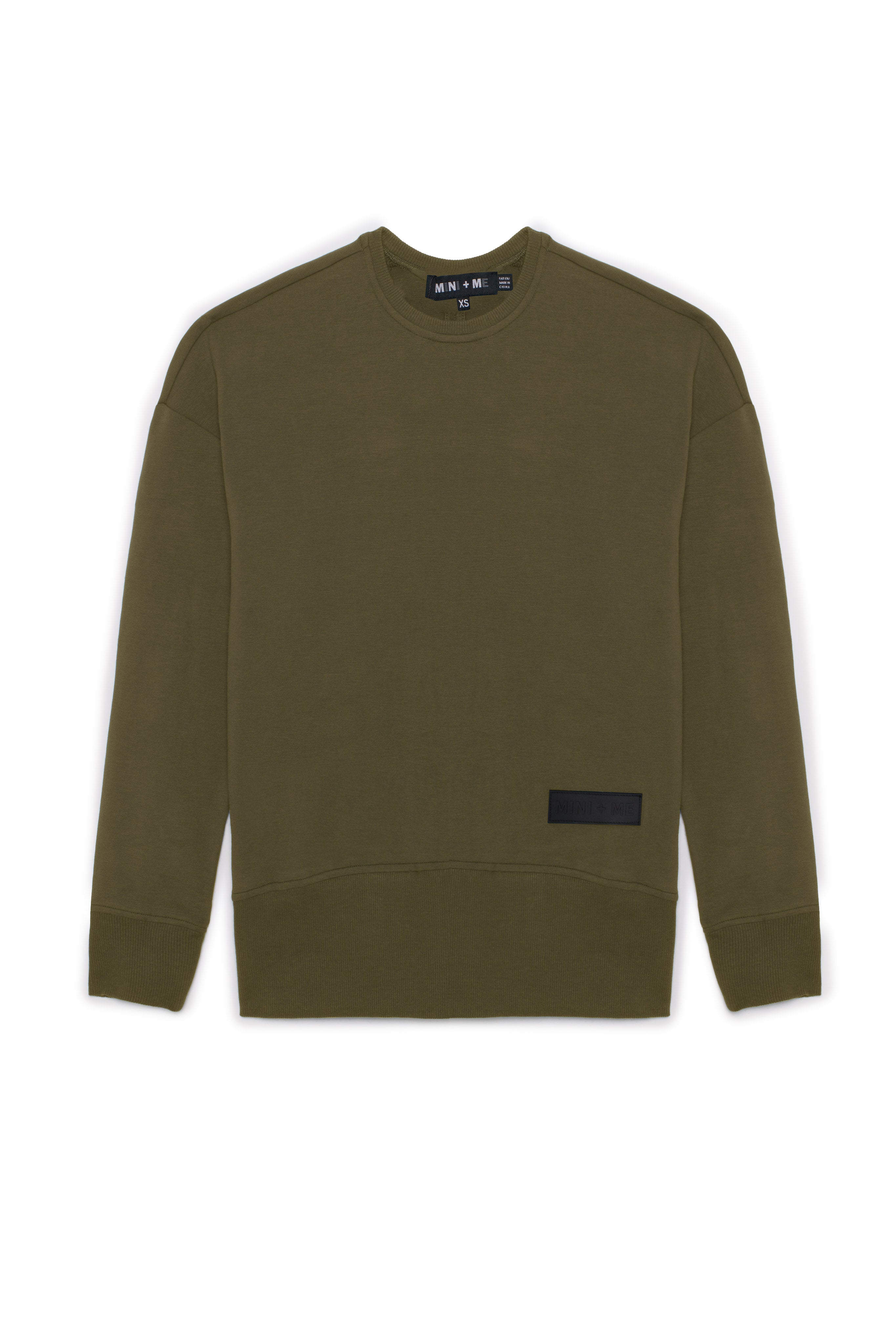 Maternity SweatShirt in Dark Olive by Mini + Me