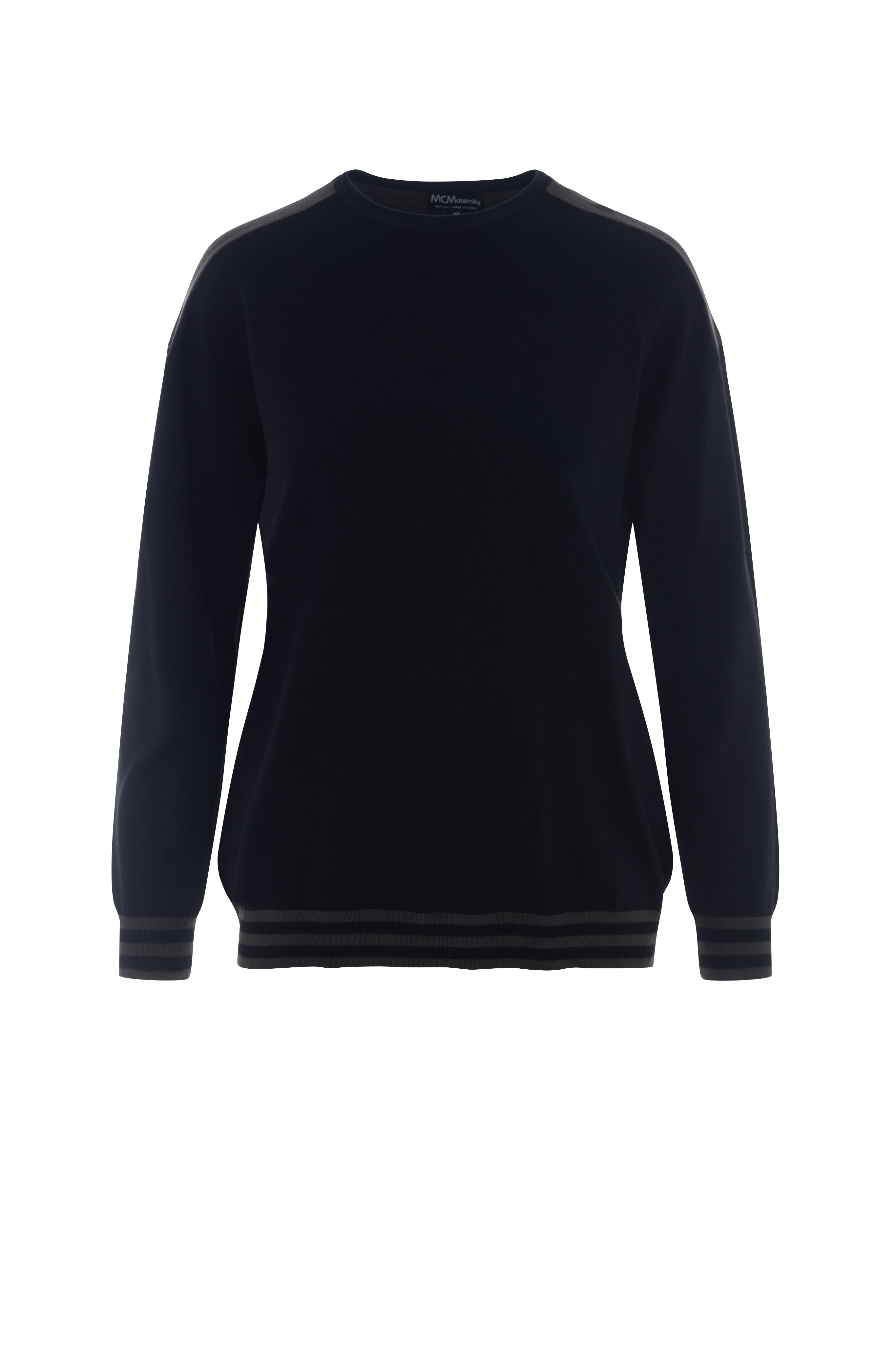 Maternity Color Blocked Dolman Sweater in by MCM