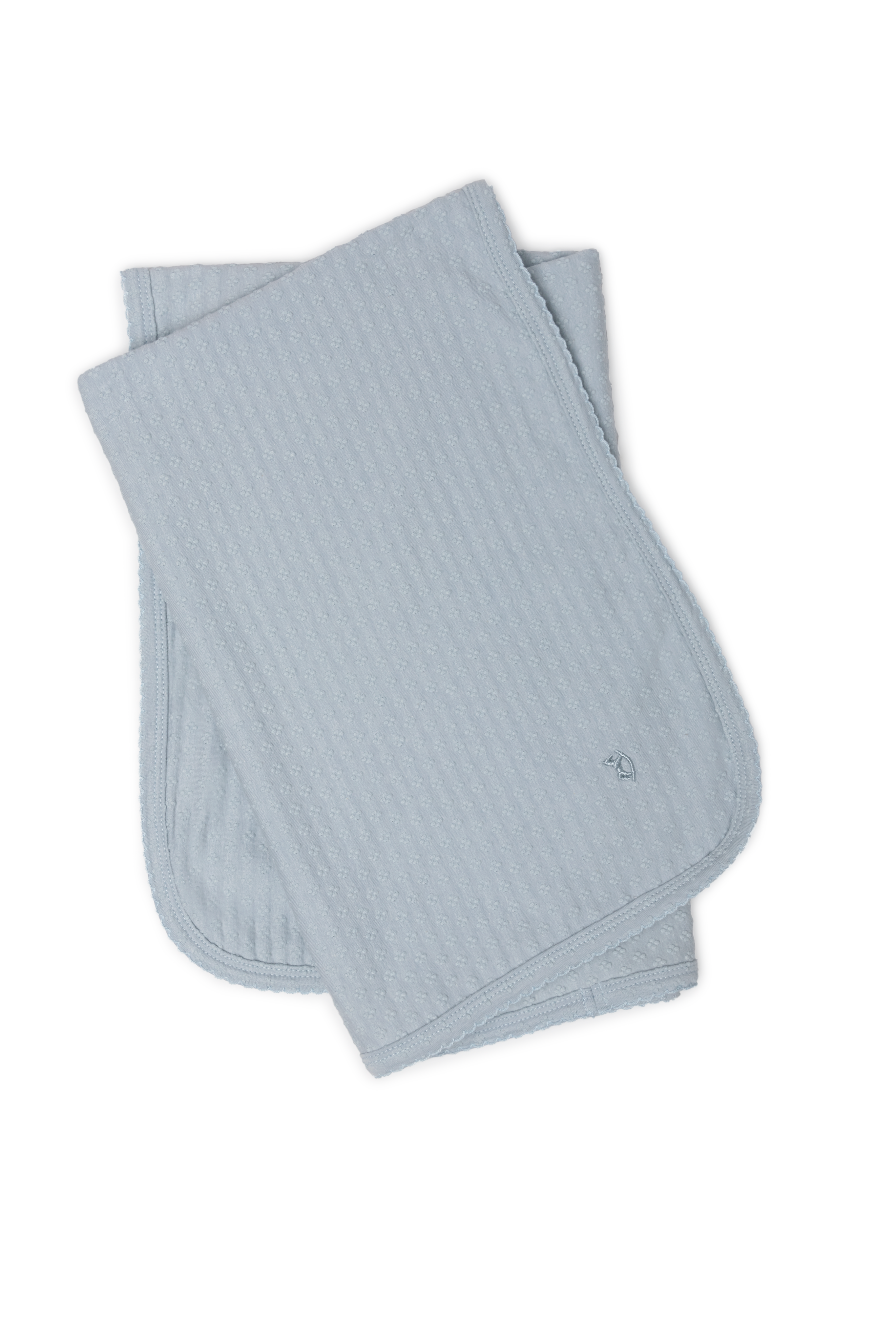 Embossed Diamond Blanket in Blue One Size by Bebe Bella