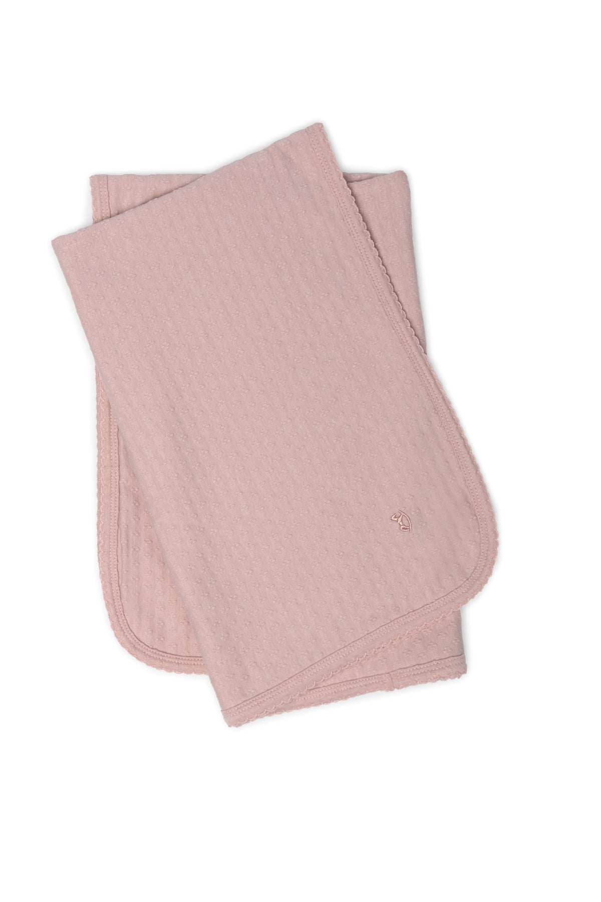 Embossed Diamond Blanket in Pink One Size by Bebe Bella