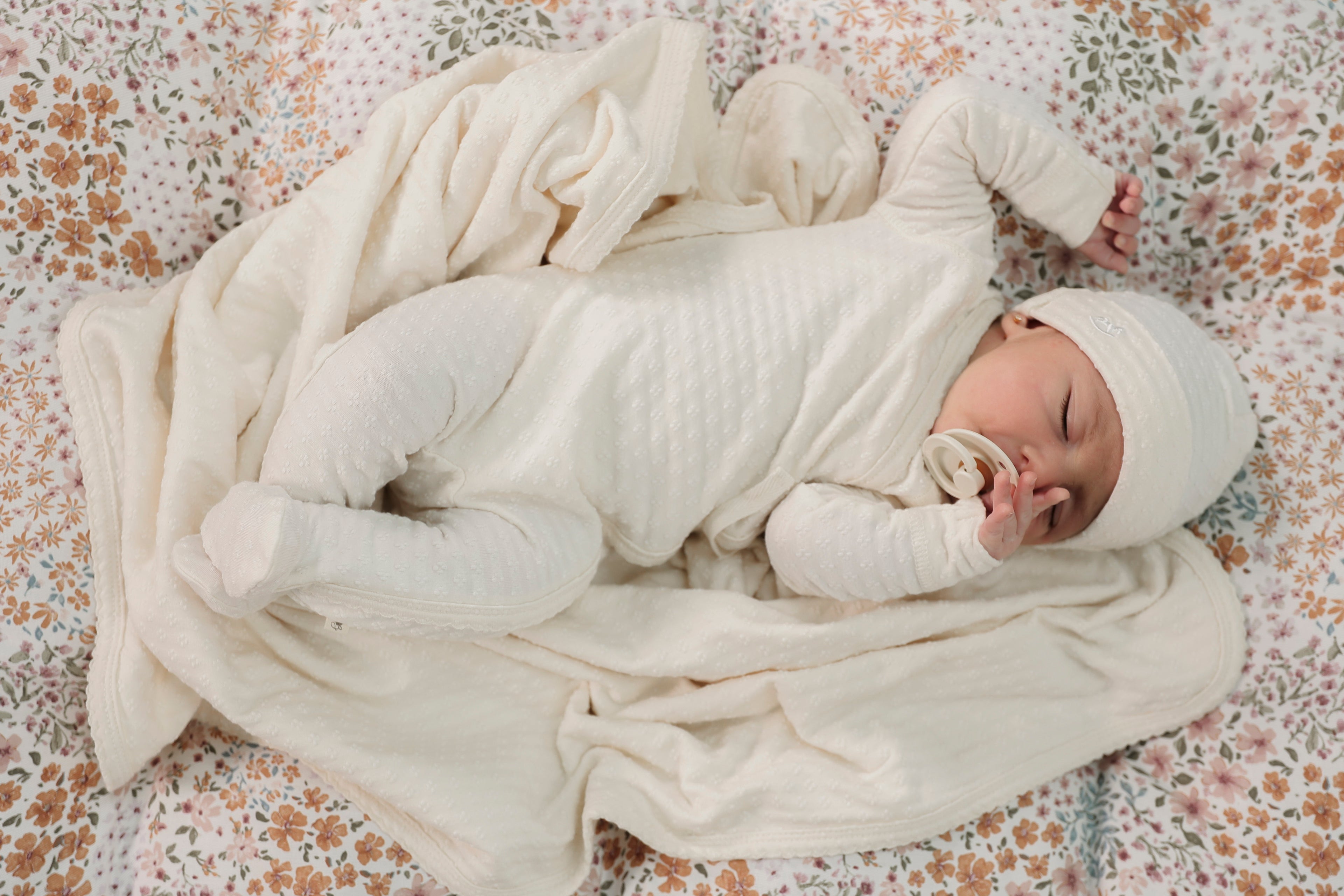 Embossed Diamond Blanket in by Bebe Bella