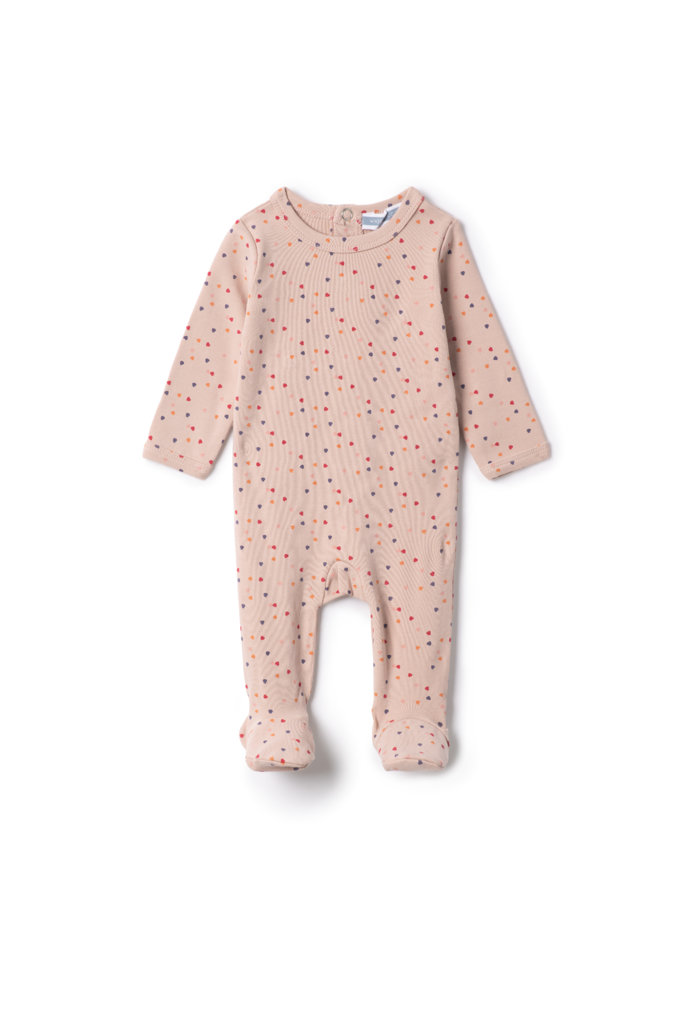 Sprinkle Stars Print Onesie in Pink by Whipped Cocoa