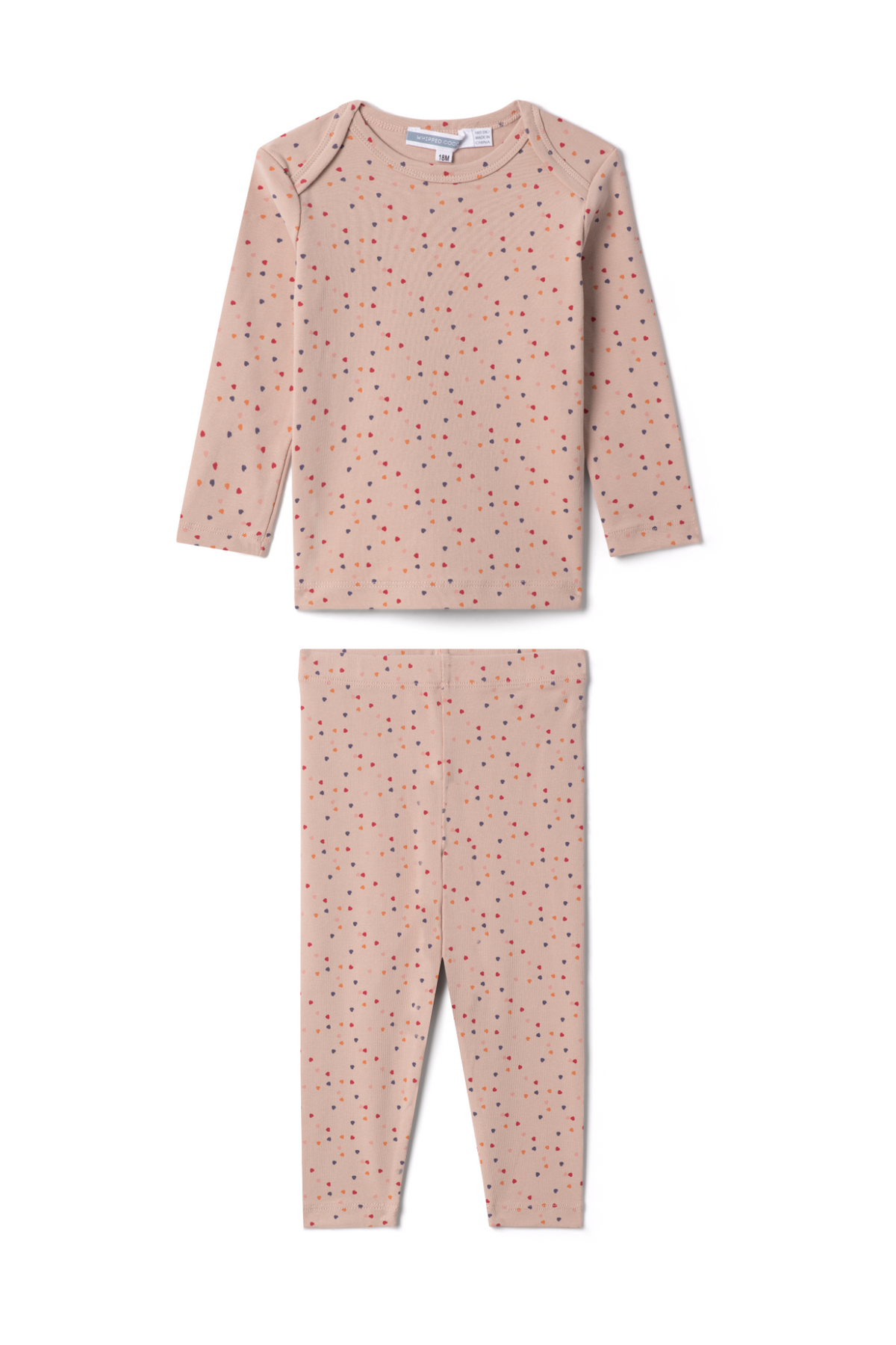 Sprinkle Stars Print Set in Pink by Whipped Cocoa
