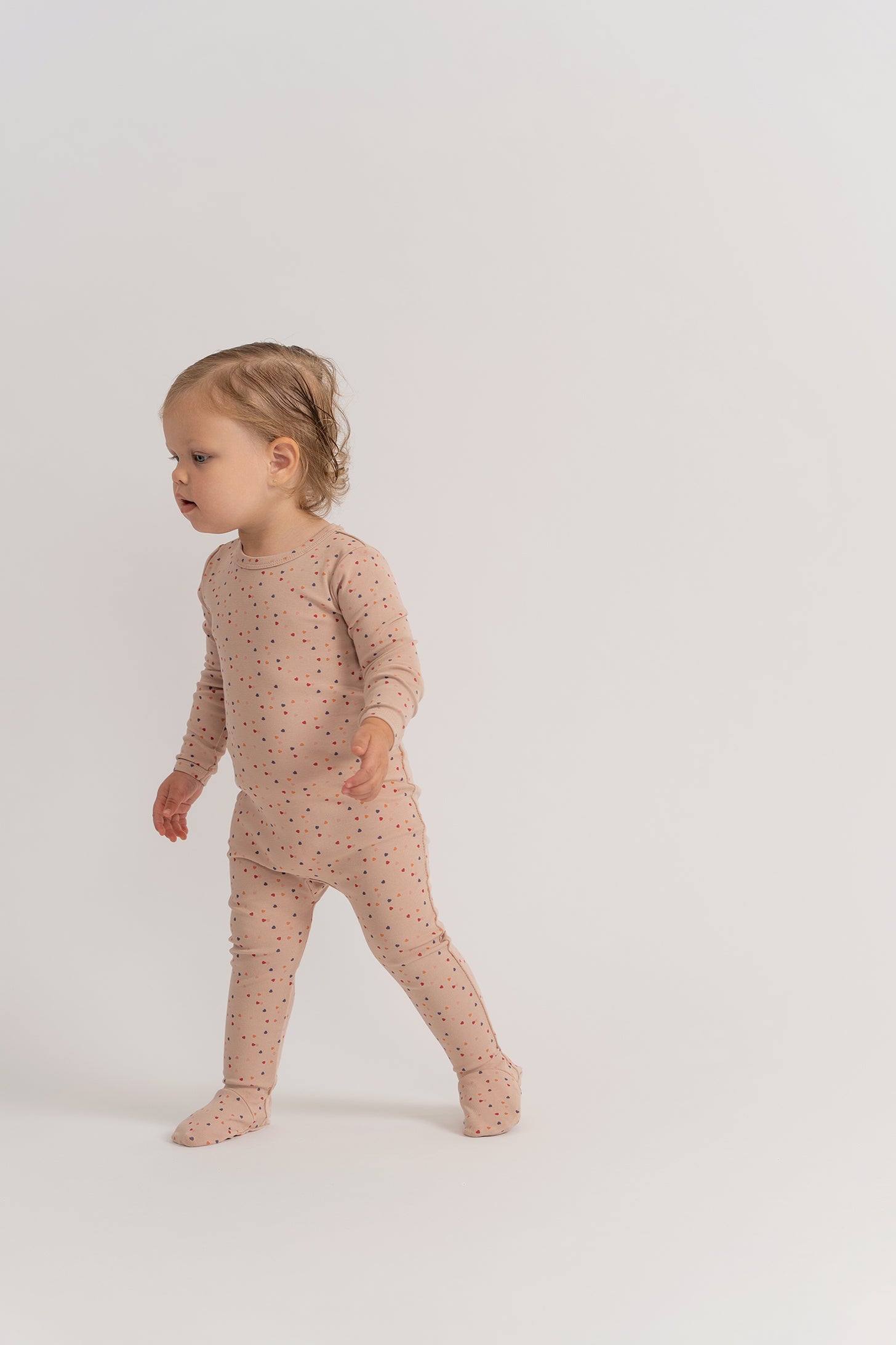 Sprinkle Stars Print Onesie in Blue Mist by Whipped Cocoa