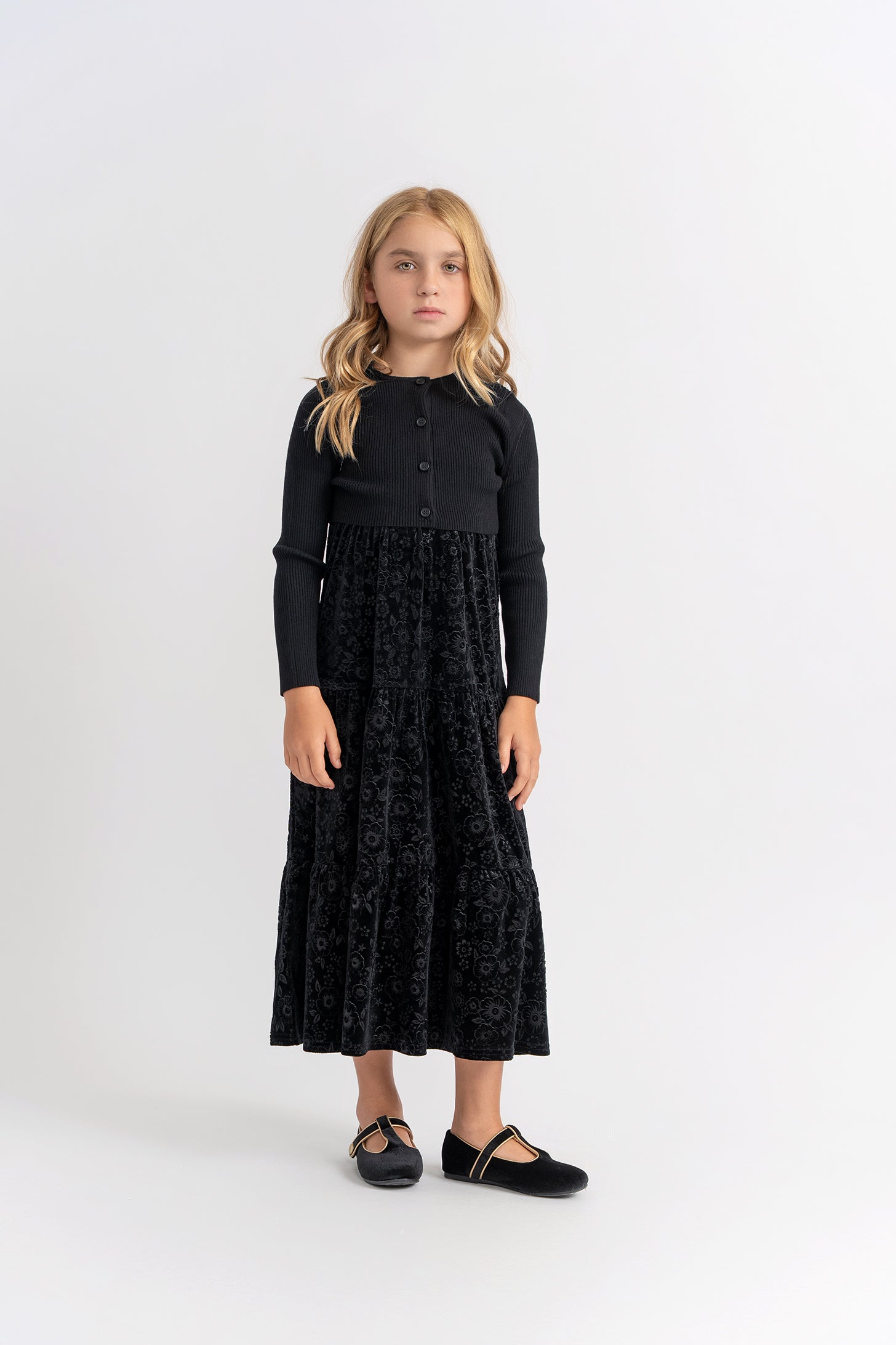 Tiered Velour Robe in Pink by Seal