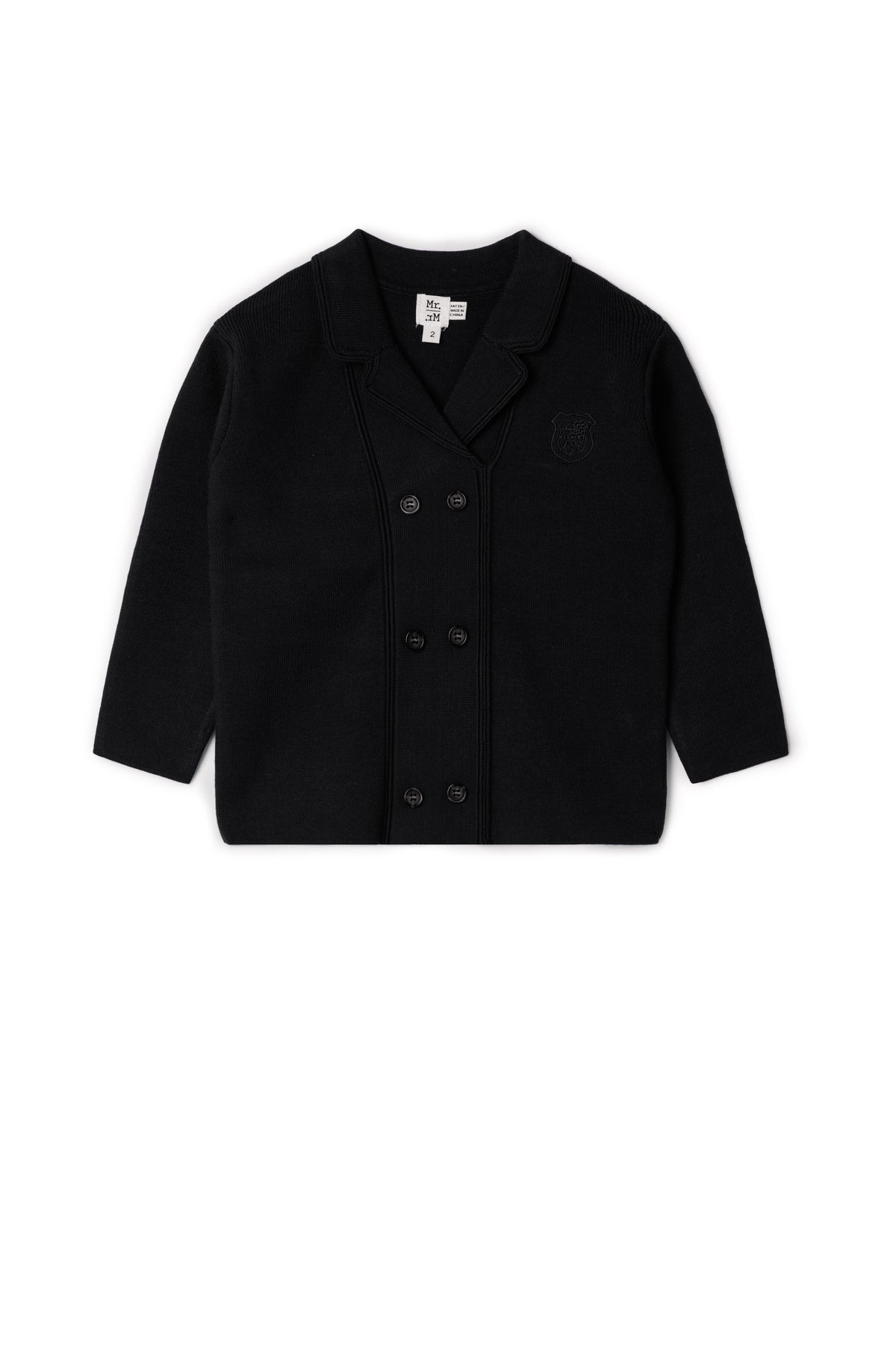 Double Breasted Blazer in Black by Mr. Mr.