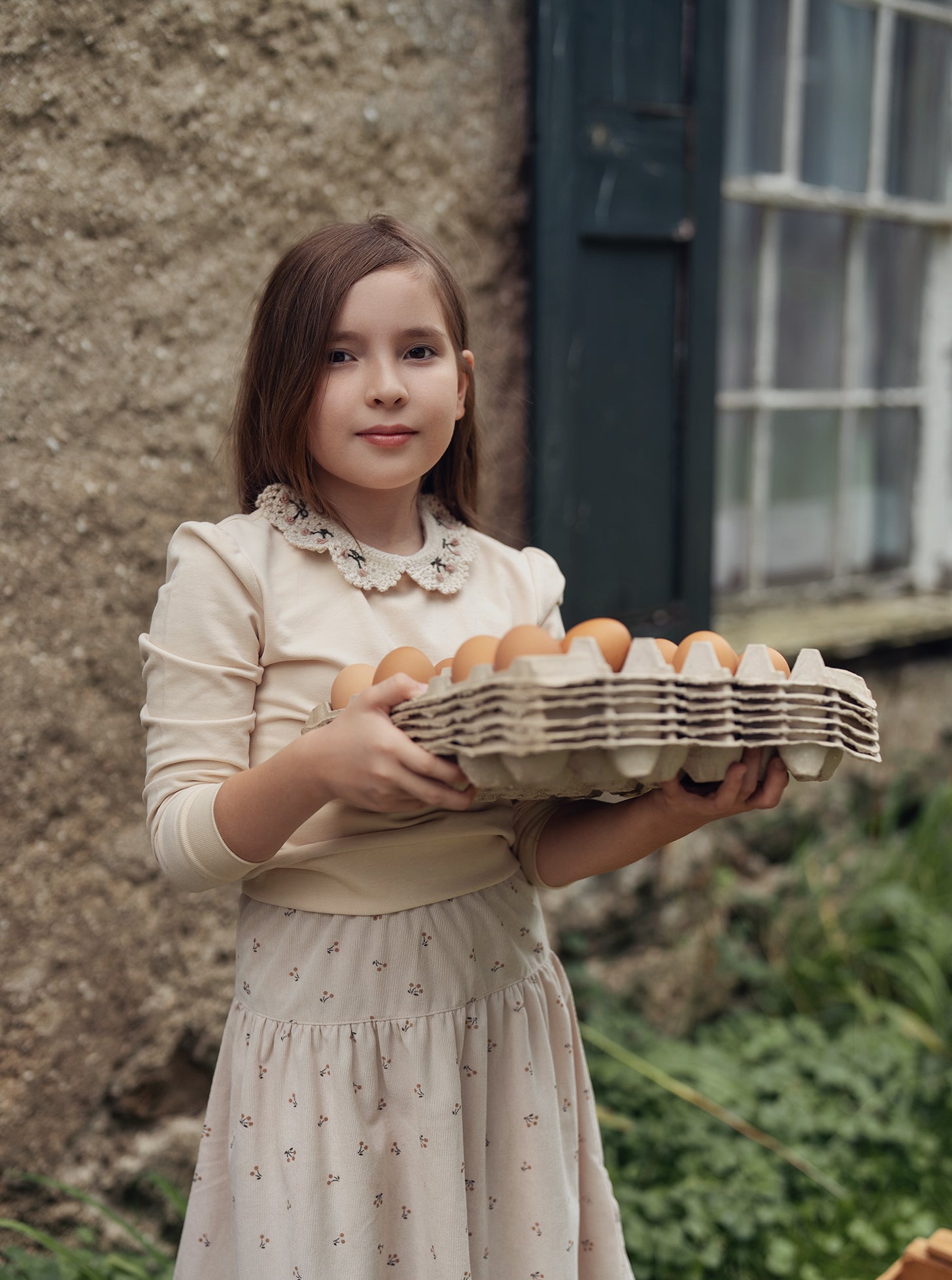 Corduroy Skirt Set in by Space Grey