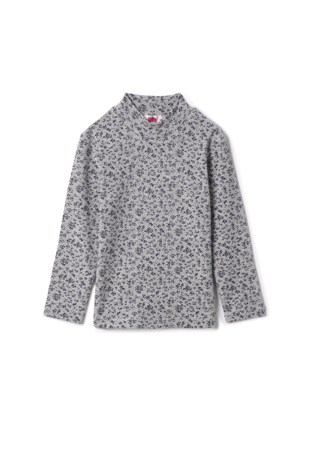 Floral Printed Mock Neck Top in by Pinky Promise