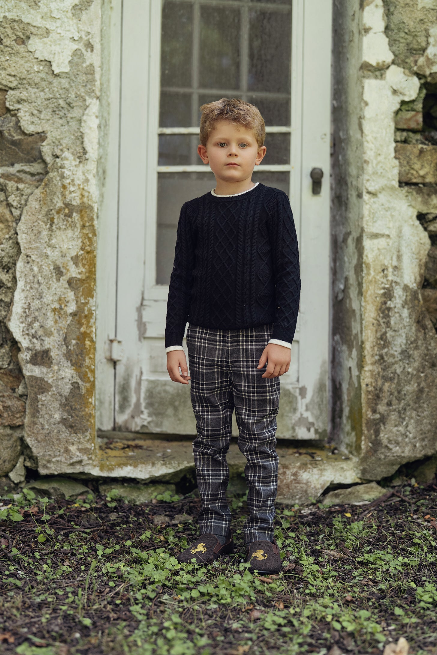 Cable Knit Sweater in by Mr. Mr.