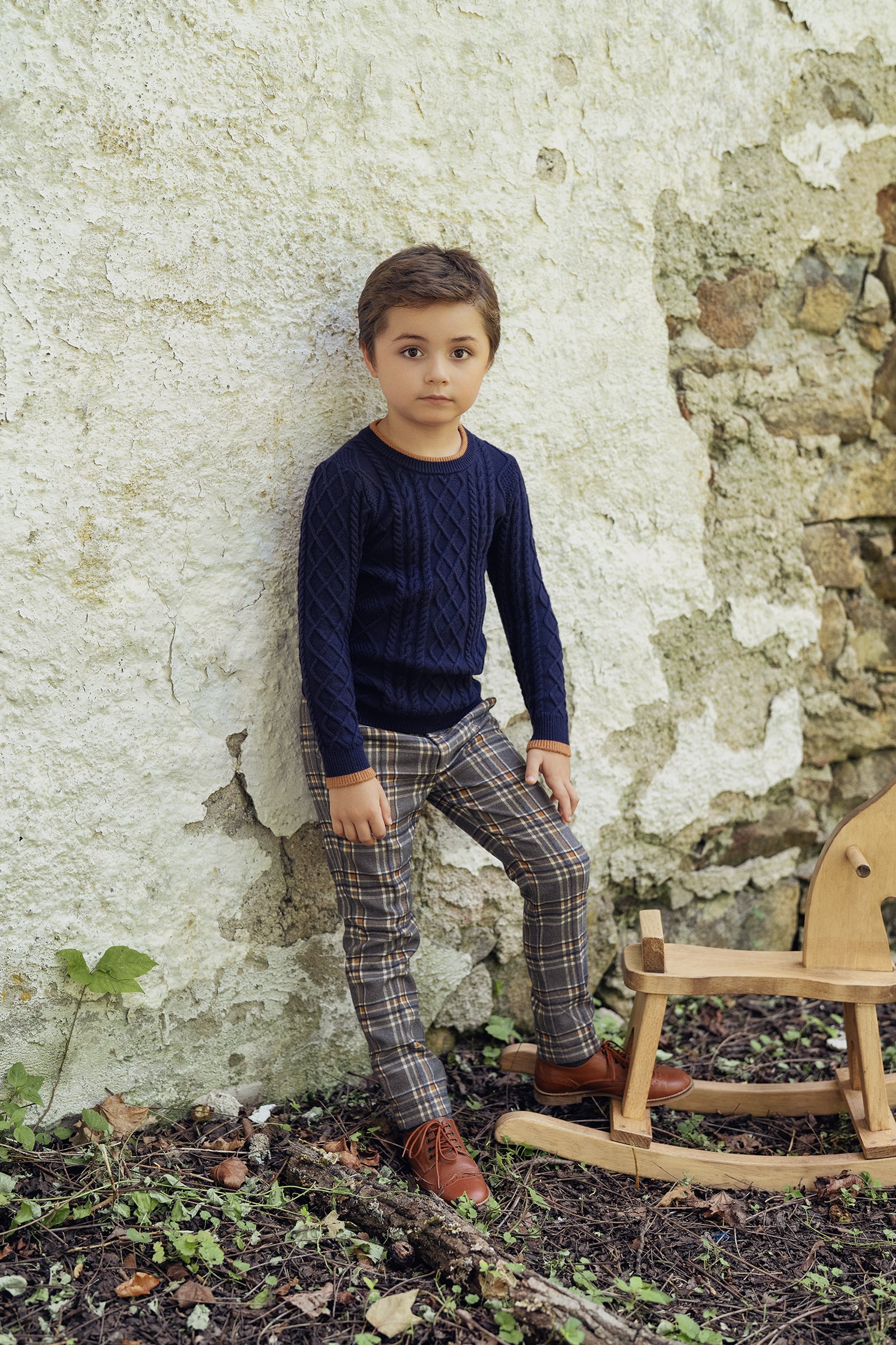 Cable Knit Sweater in by Mr. Mr.