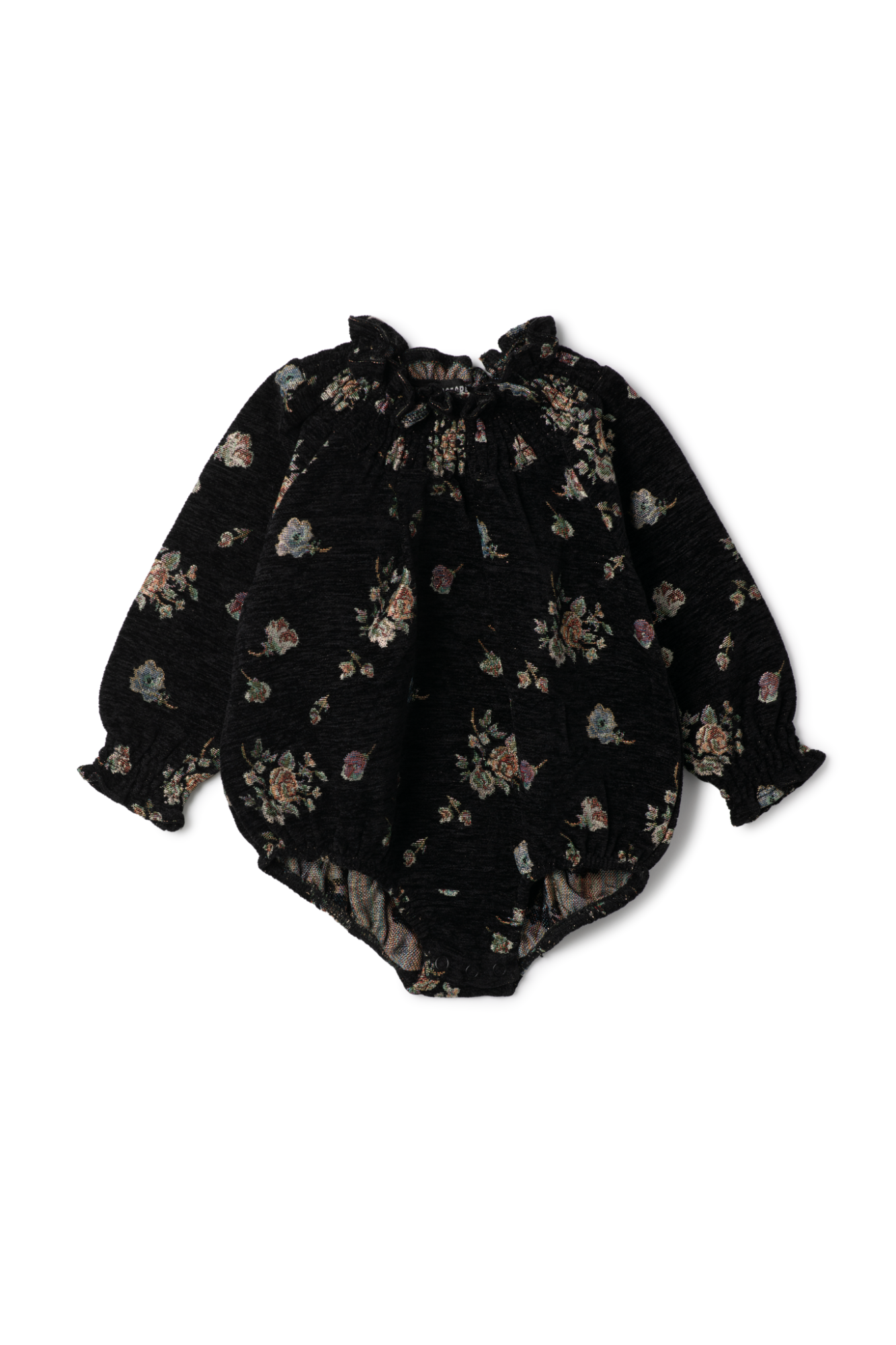 Floral Brocade Bubble in Black by Space Grey