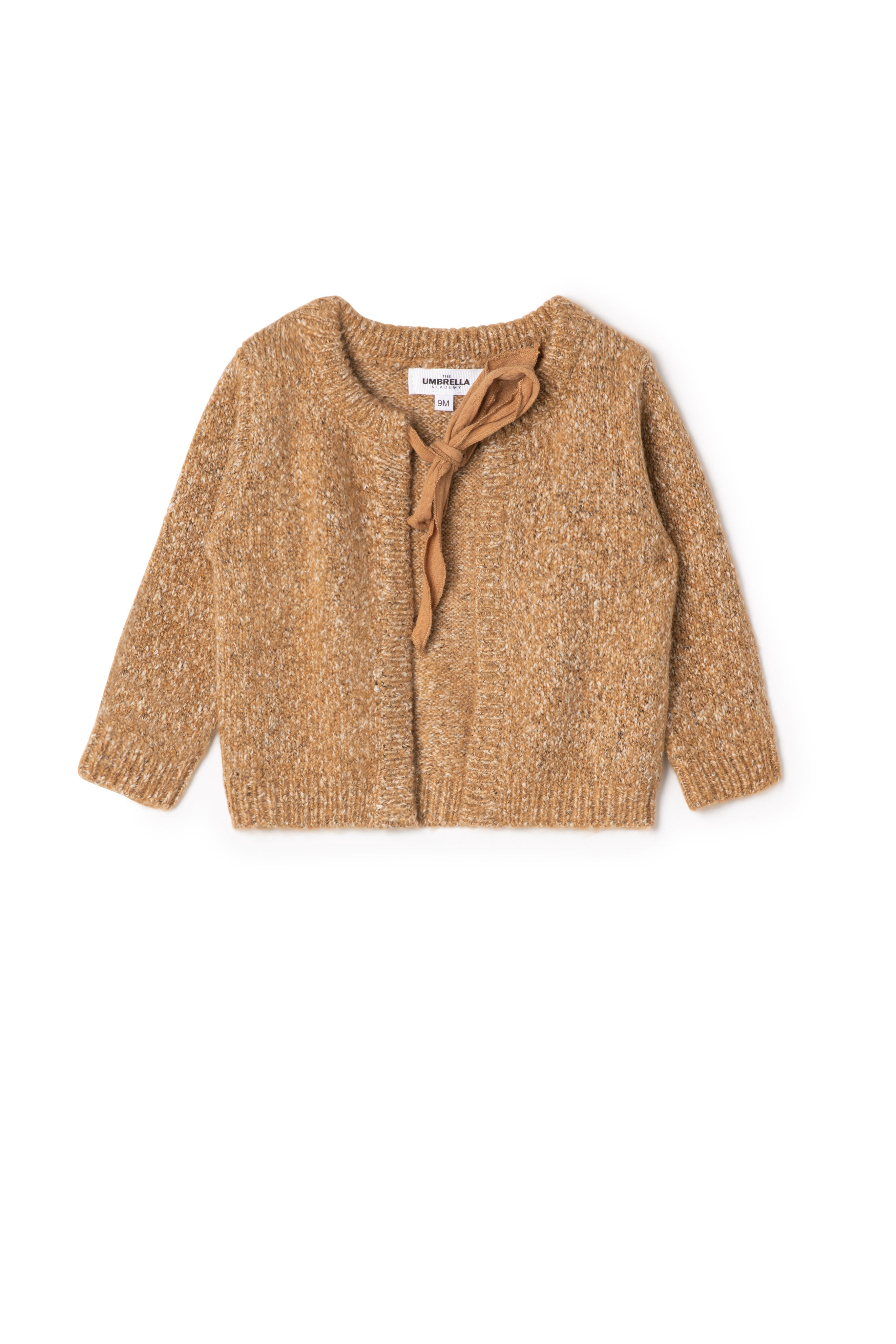 Mix Knit Cardigan in Beige Mix by The Umbrella Academy