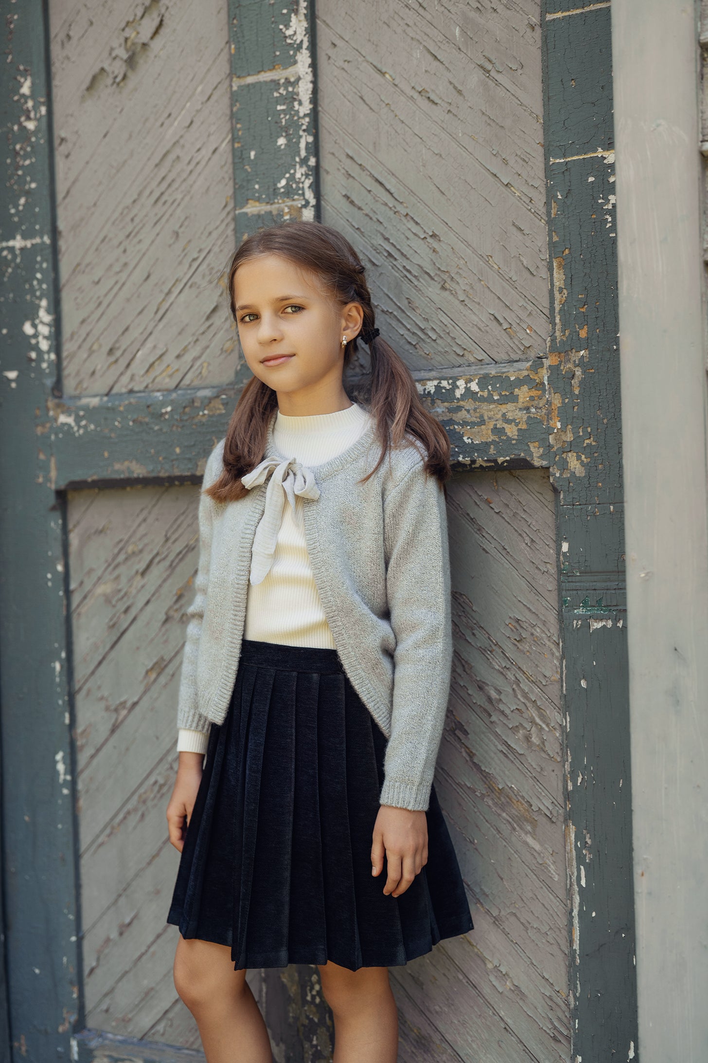 Mix Knit Cardigan in by The Umbrella Academy