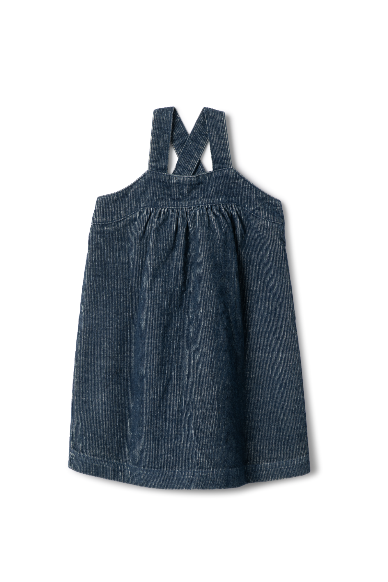 Rib Denim Jumper in Dark Denim by Puddles