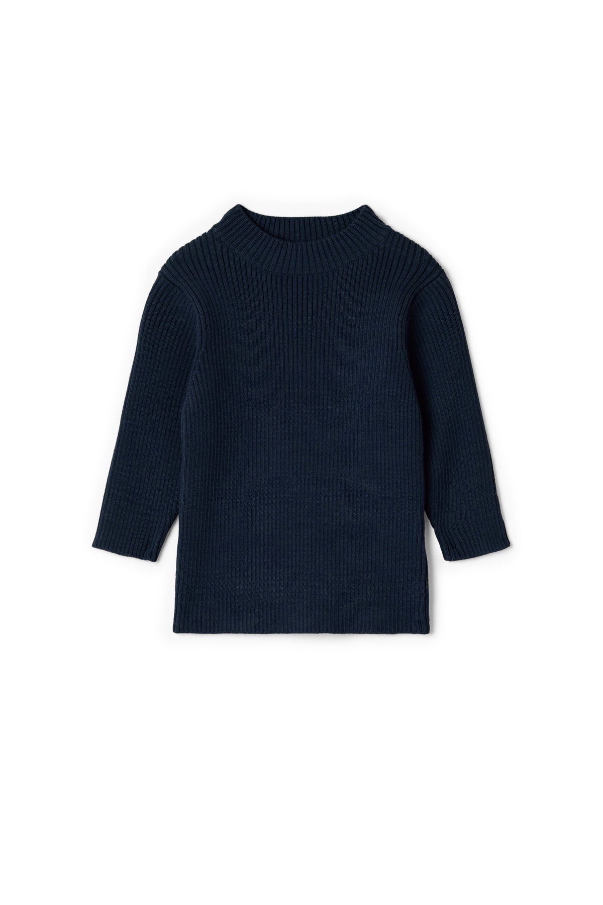 Mock Neck Top in Navy by The Umbrella Academy