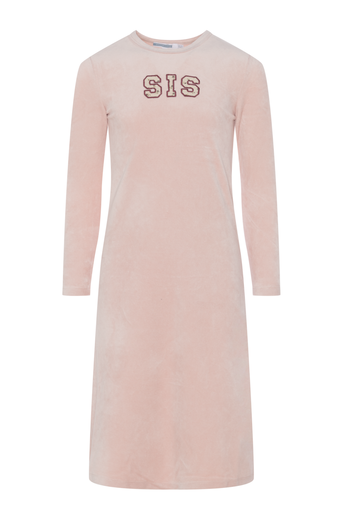 Sis Velour NightGown in Light Pink by Whipped Cocoa
