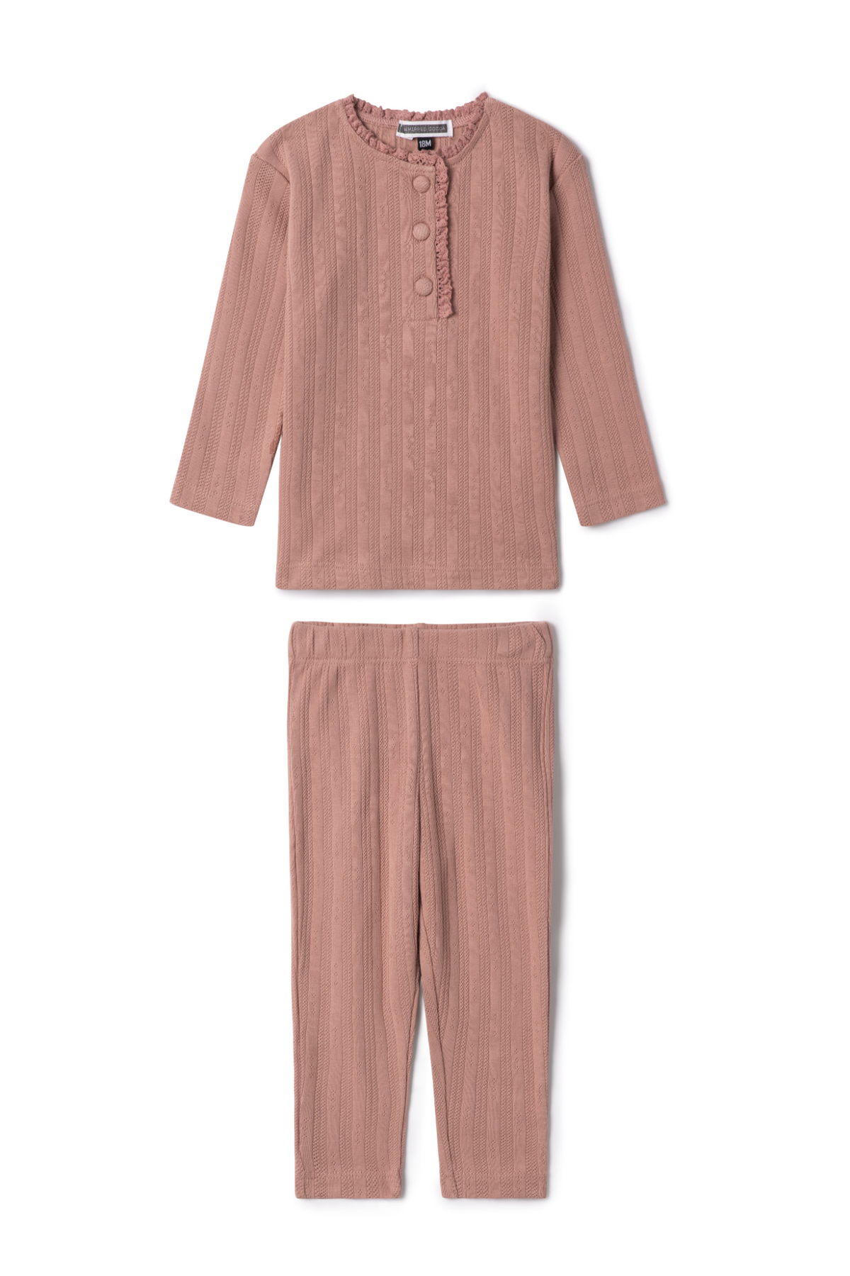 Pointelle 2PC Set in Blossom by Whipped Cocoa