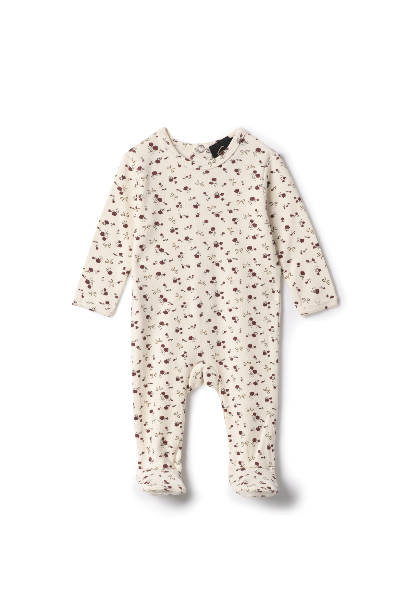Floral Print Onesie in Cream by Seal