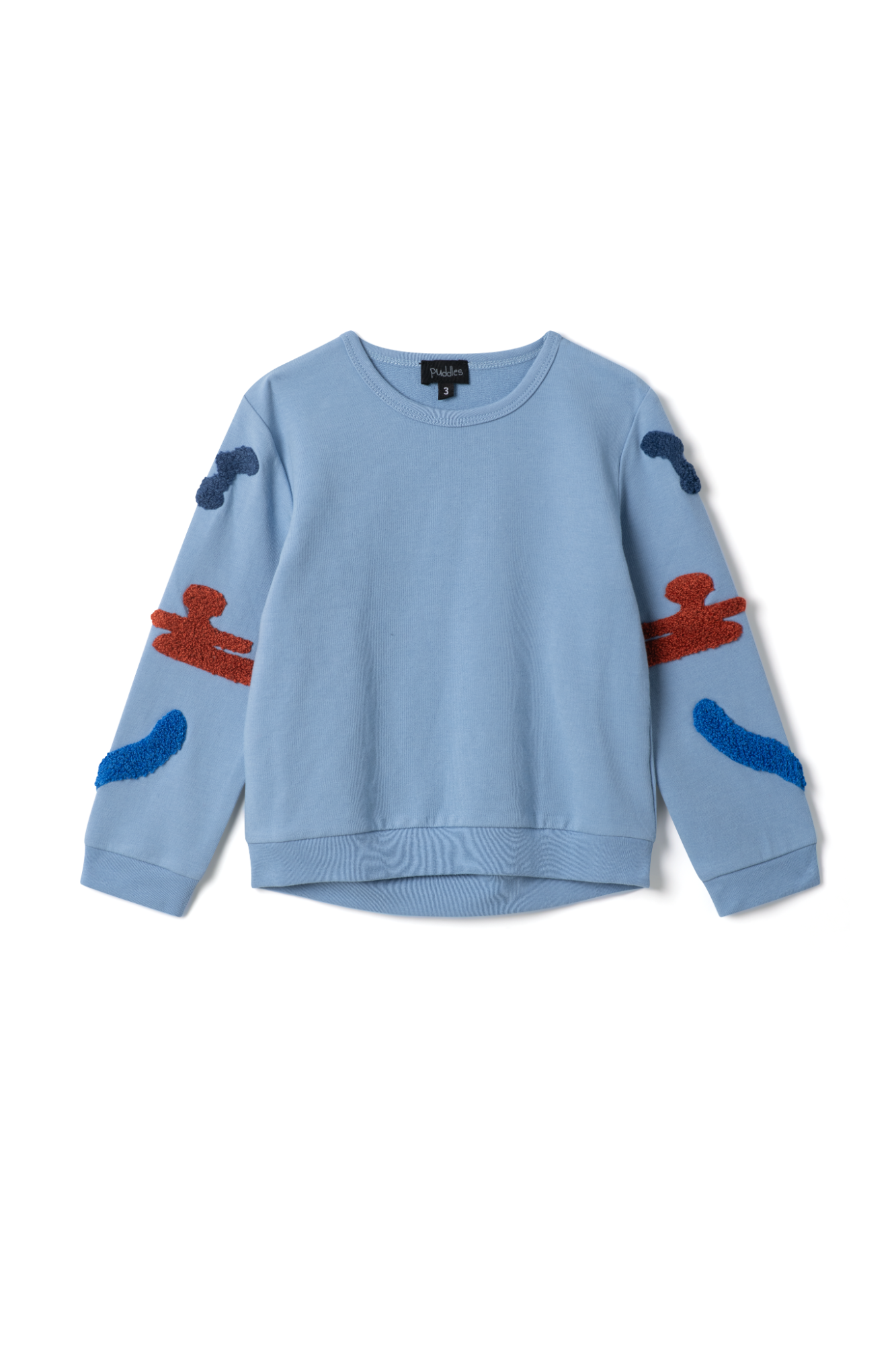 Hook Stitch Sweatshirt in Bluebelle by Puddles