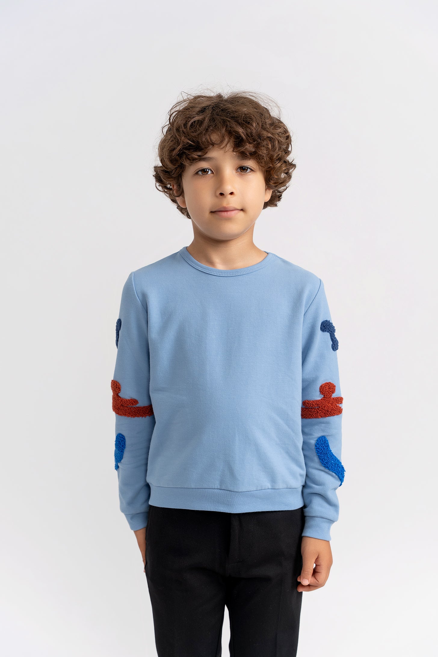 Hook Stitch Sweatshirt in by Puddles