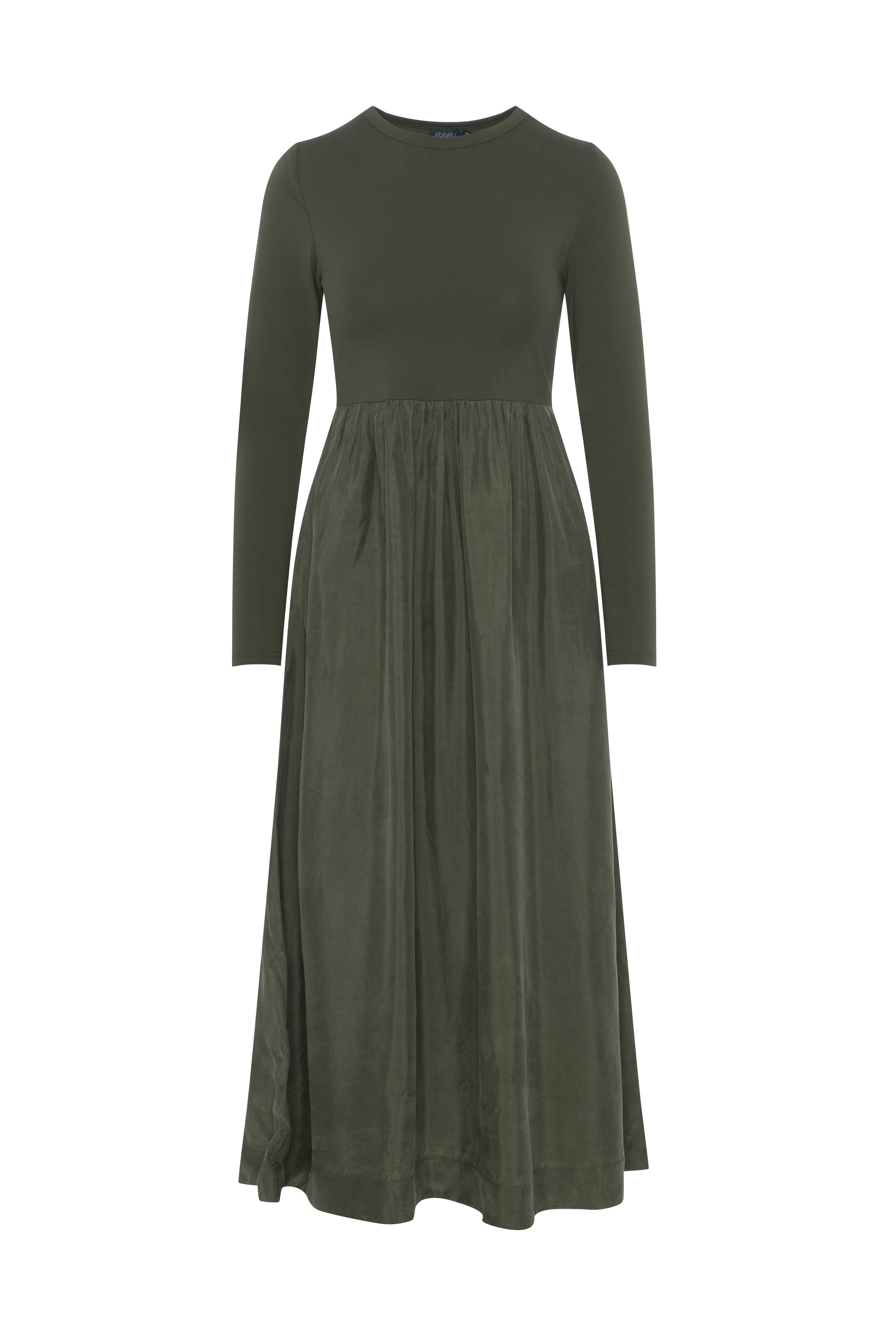 Suede Dress in Olive by Noni