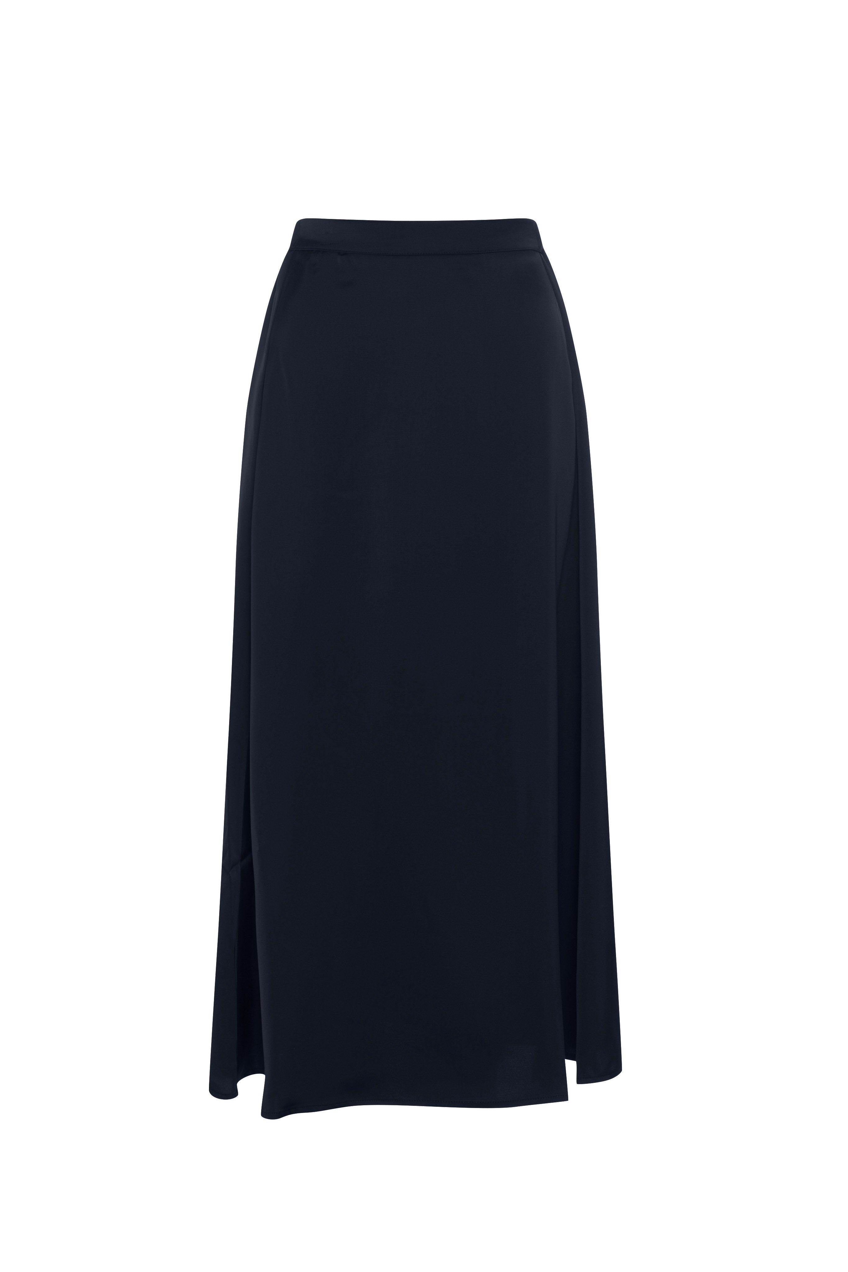 Satin Skirt in Navy by Noni