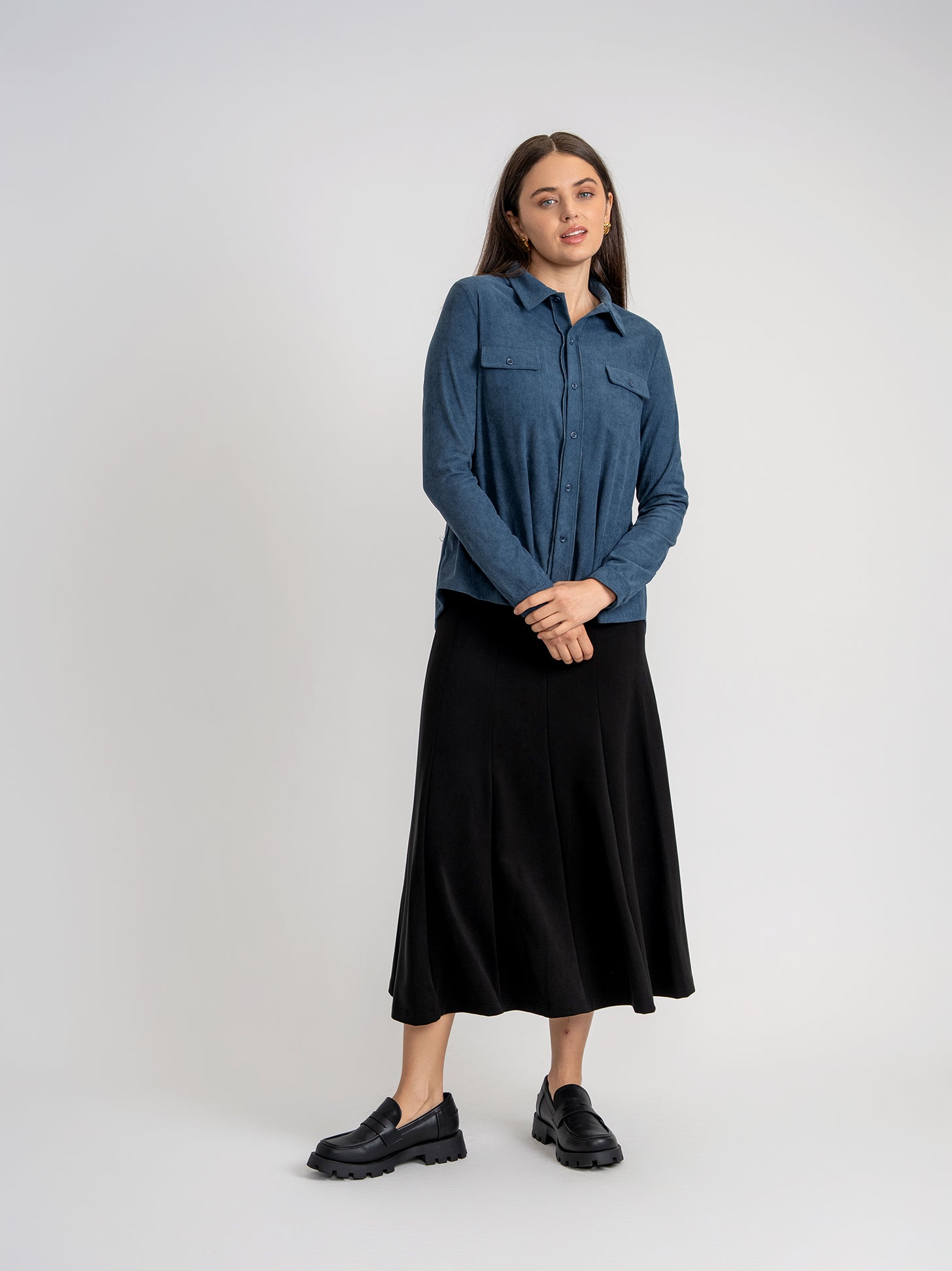 Corduroy Shirt in by Unclear