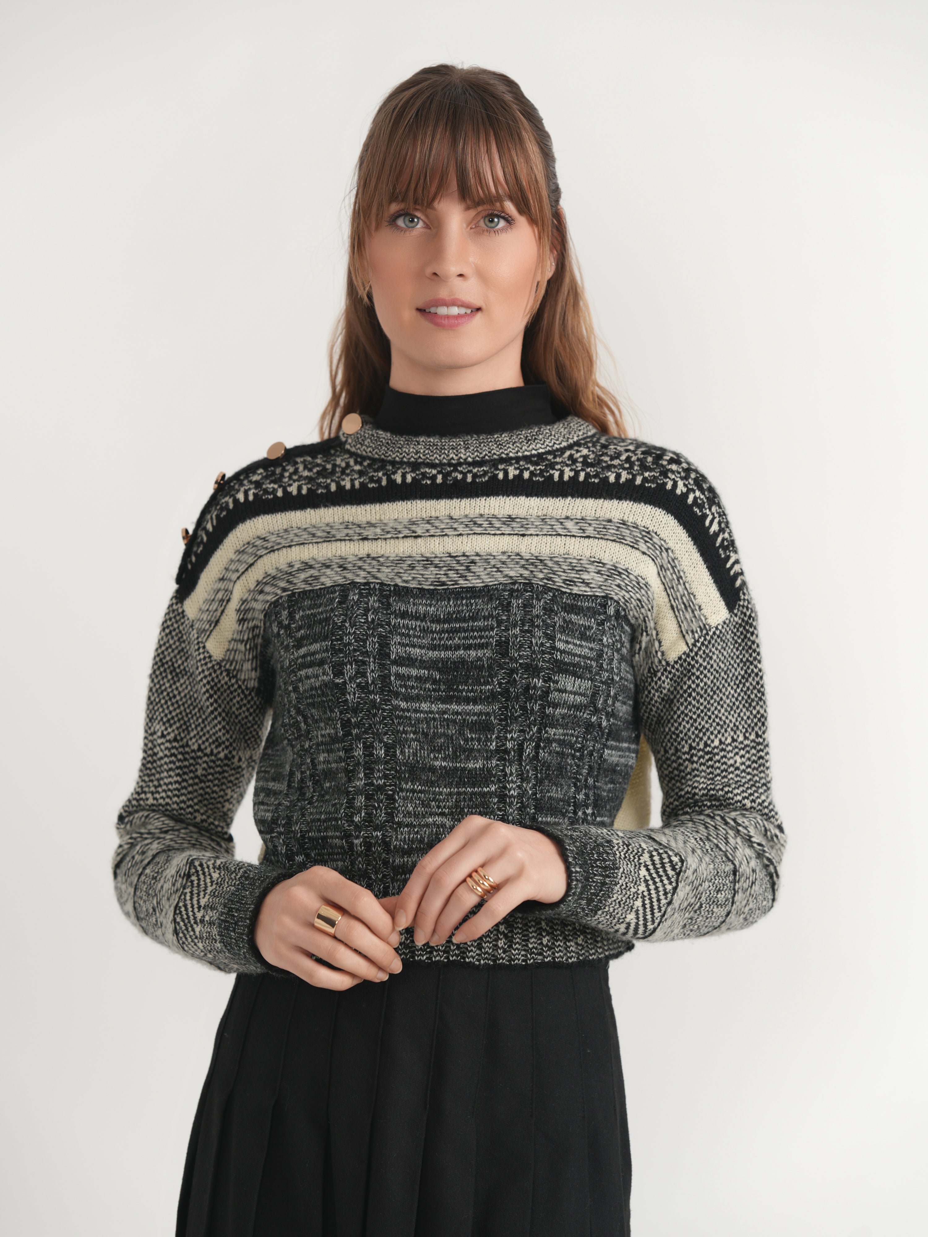 Cable Dolman Sweater