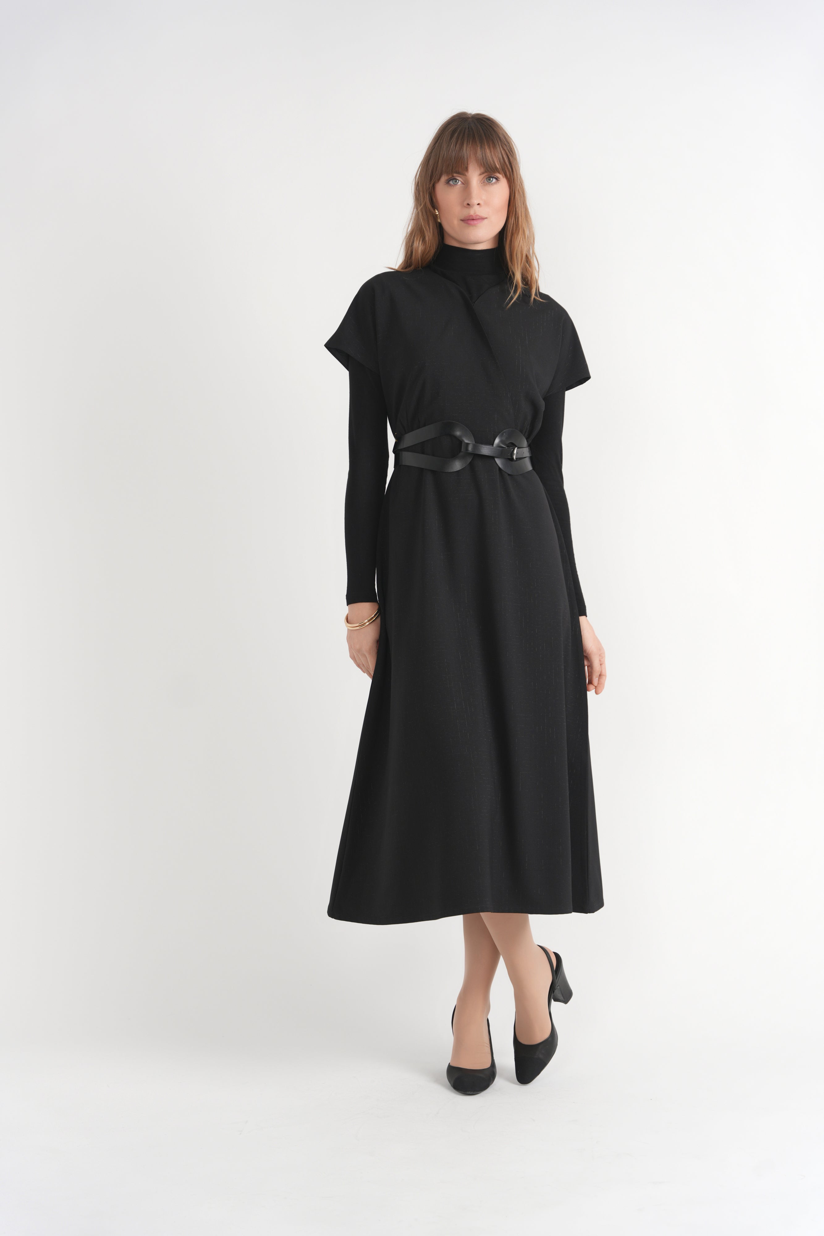 Checked Wool Jumper in by The Norway Club